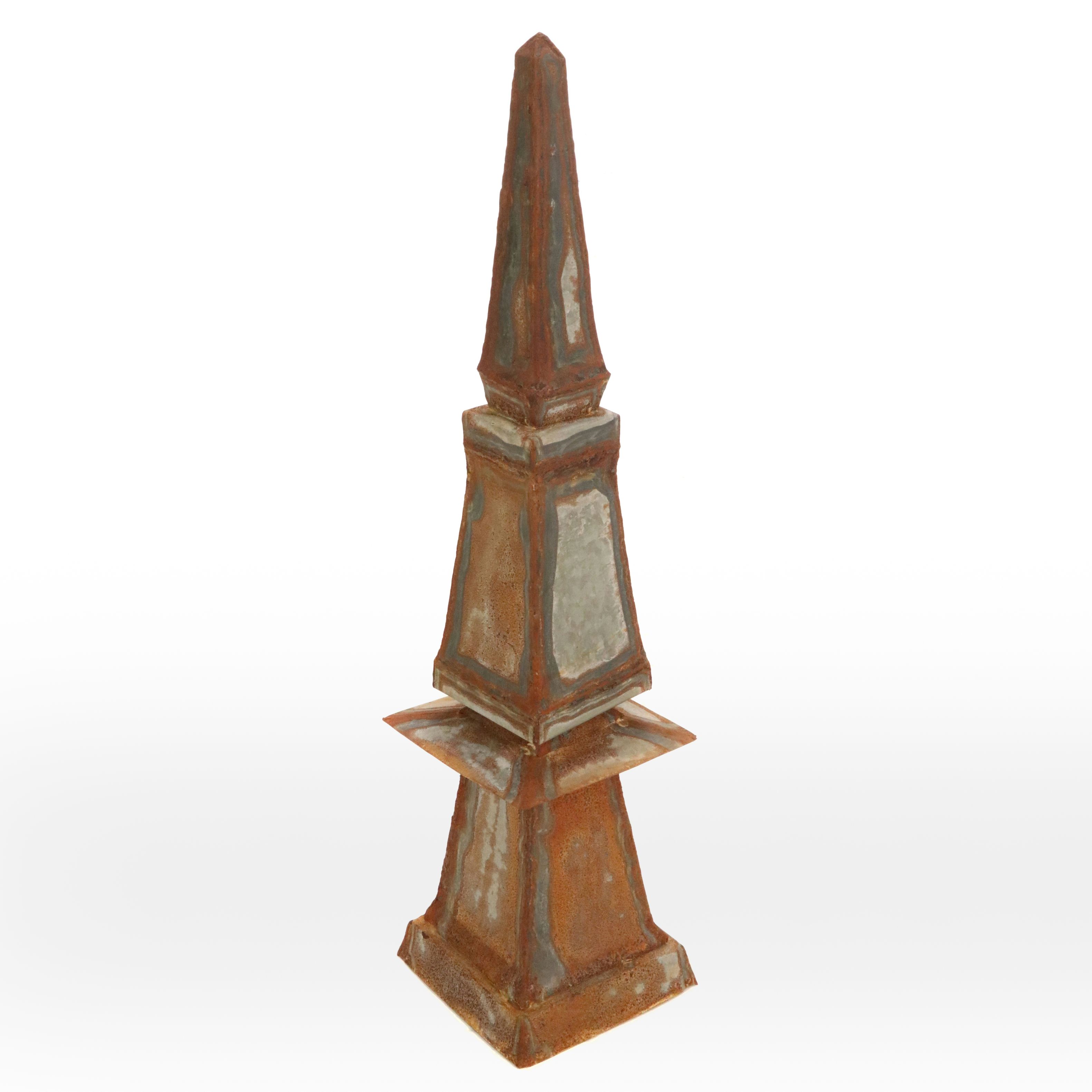 Galvanized Sheet Metal Traditional Style Rooftop Finial