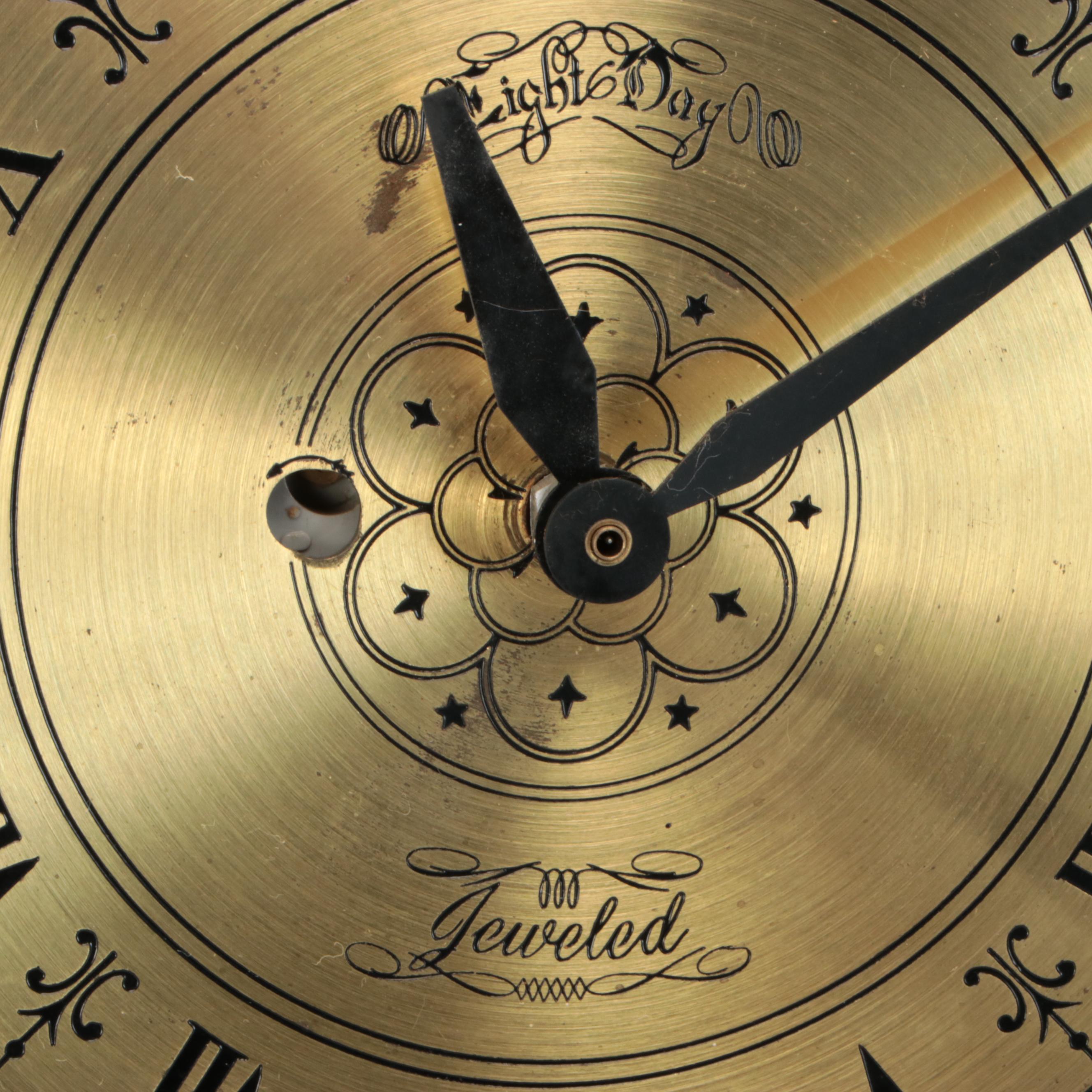 P. F. Bollenbach Octagonal Eight Day Wall Clock