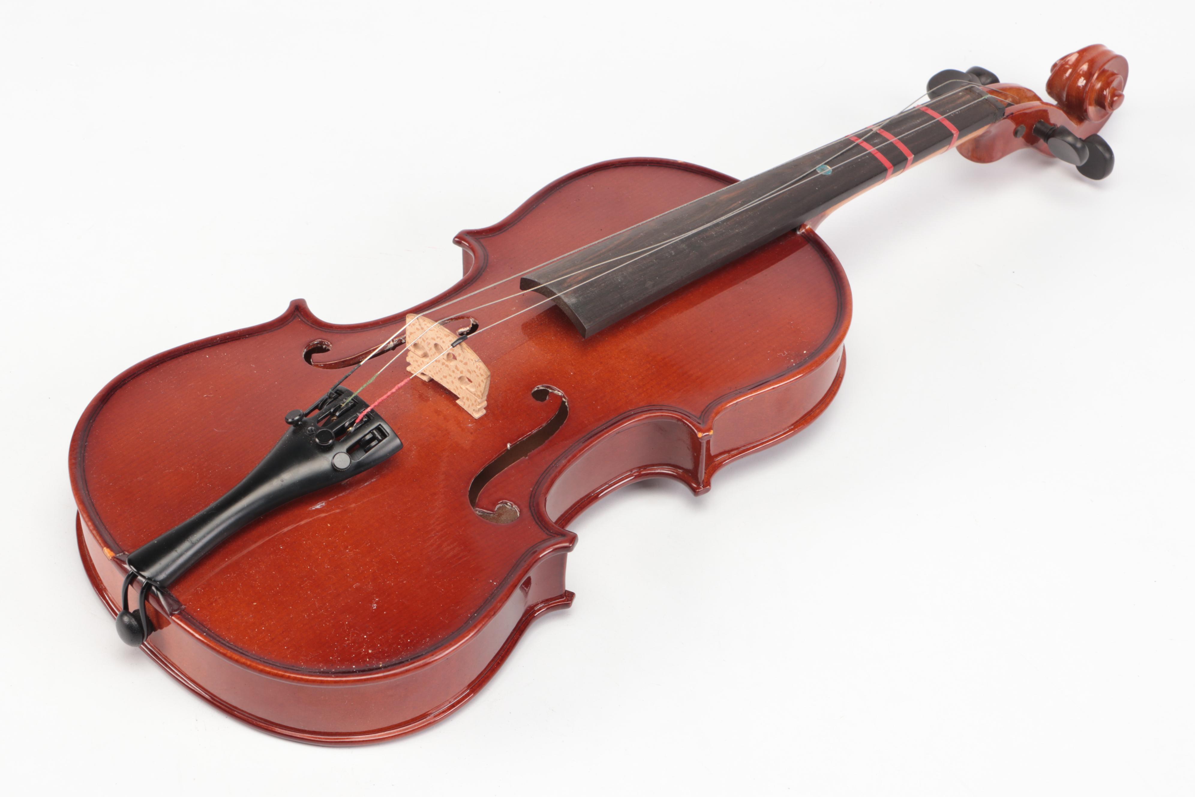 Palatino "Allegro" 4/4 Violin with Bows & Case