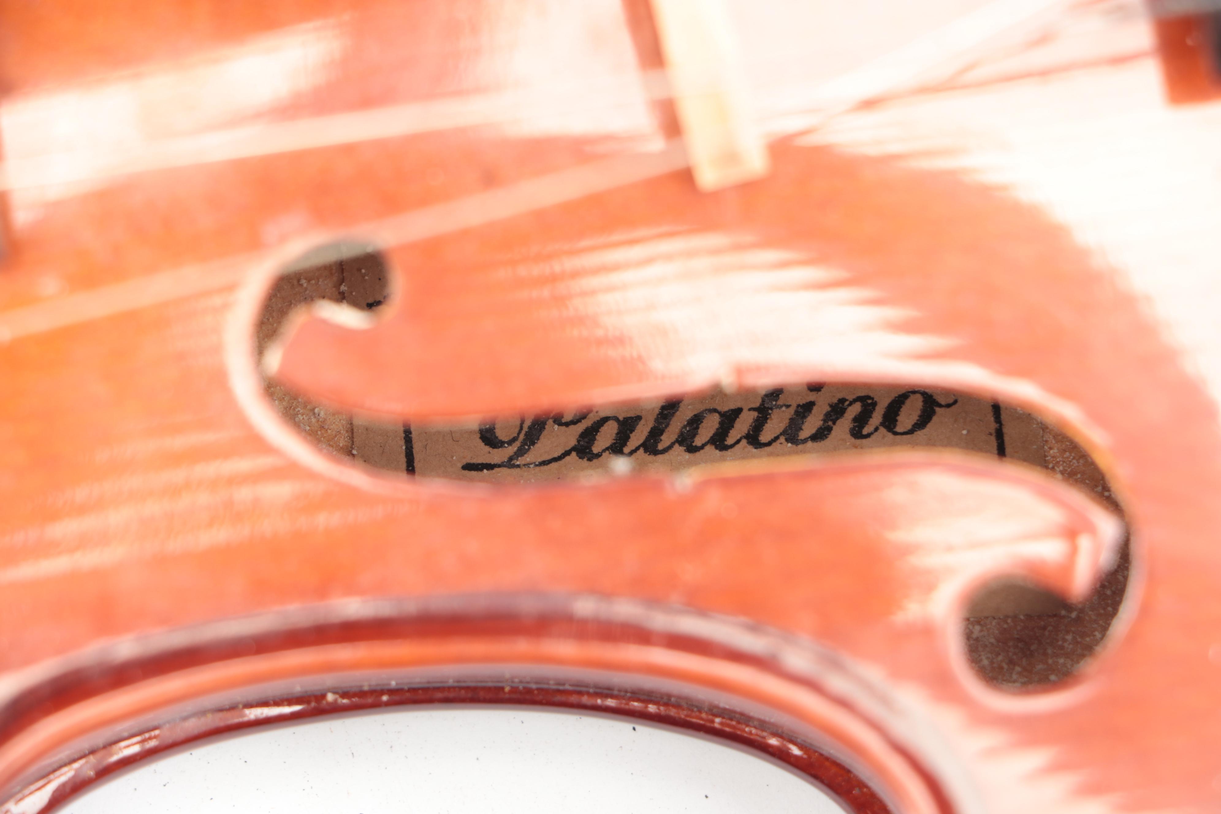 Palatino "Allegro" 4/4 Violin with Bows & Case