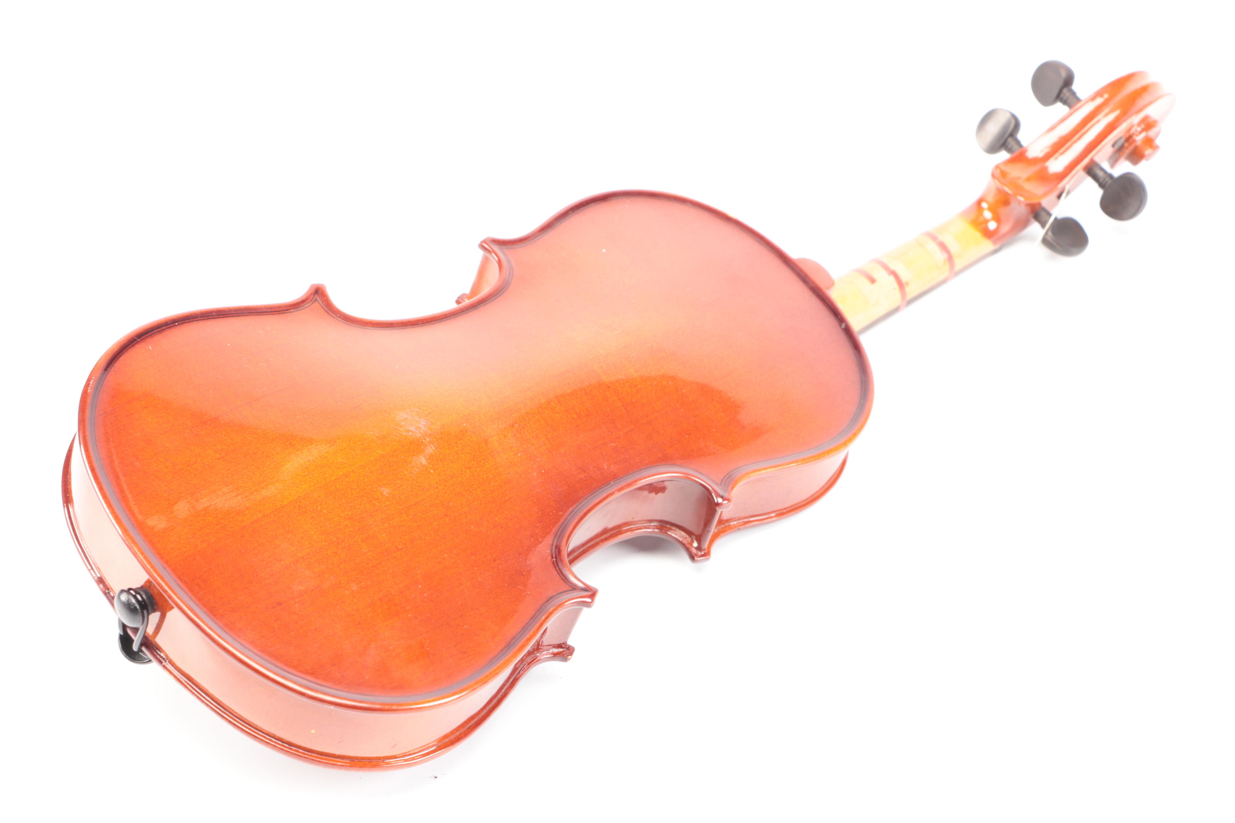 Palatino "Allegro" 4/4 Violin with Bows & Case