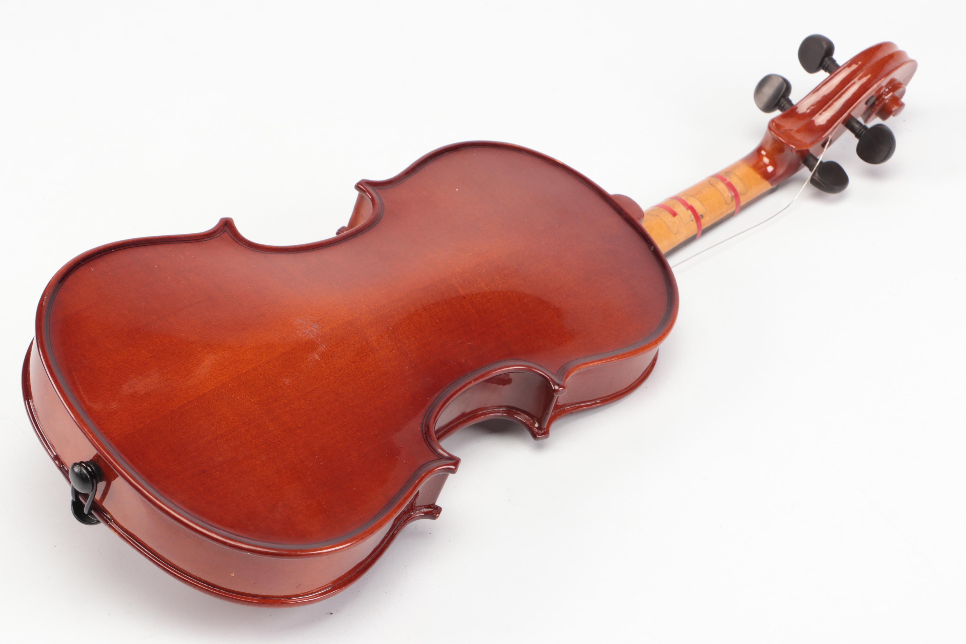 Palatino "Allegro" 4/4 Violin with Bows & Case