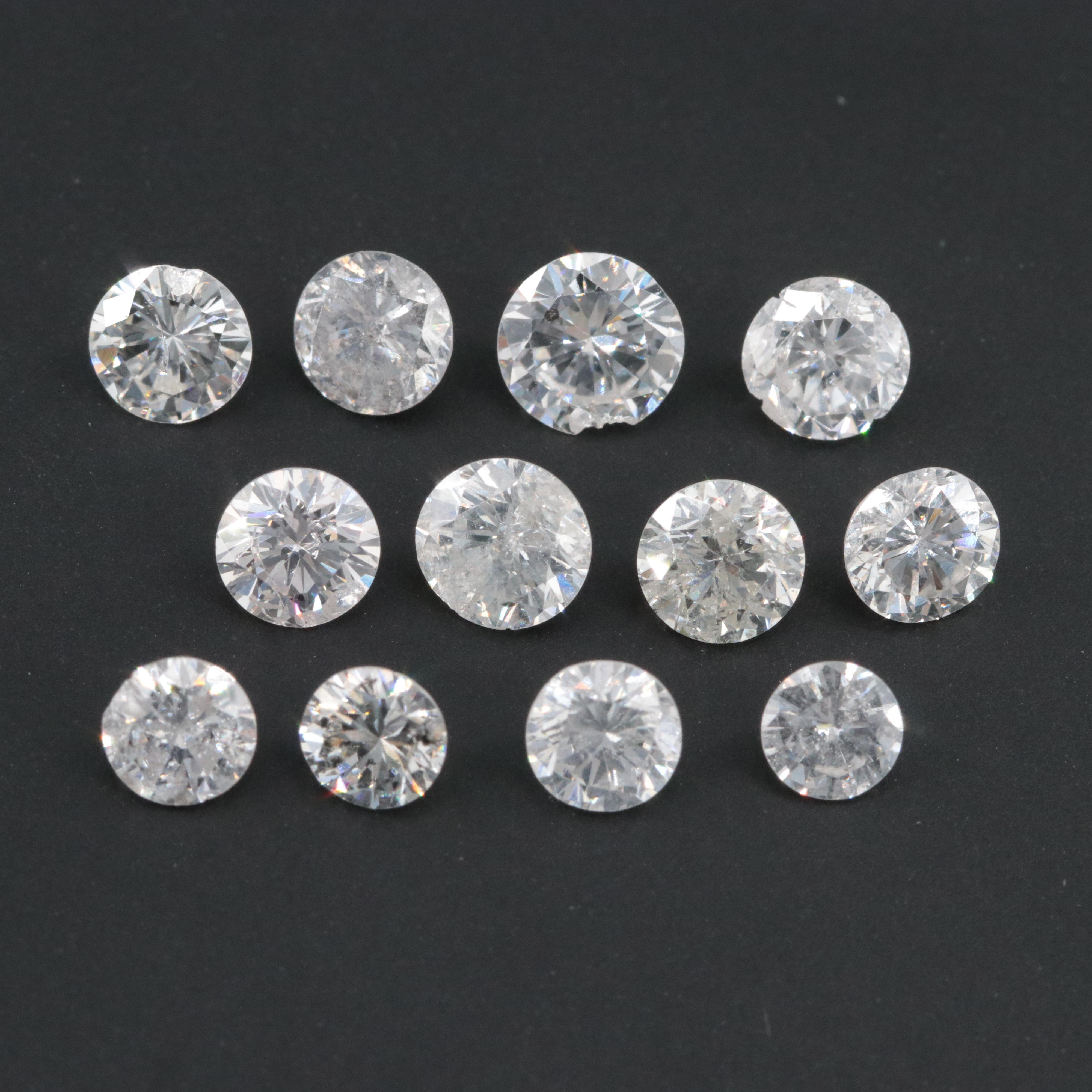 Loose 3.25 CTW Diamond Lot