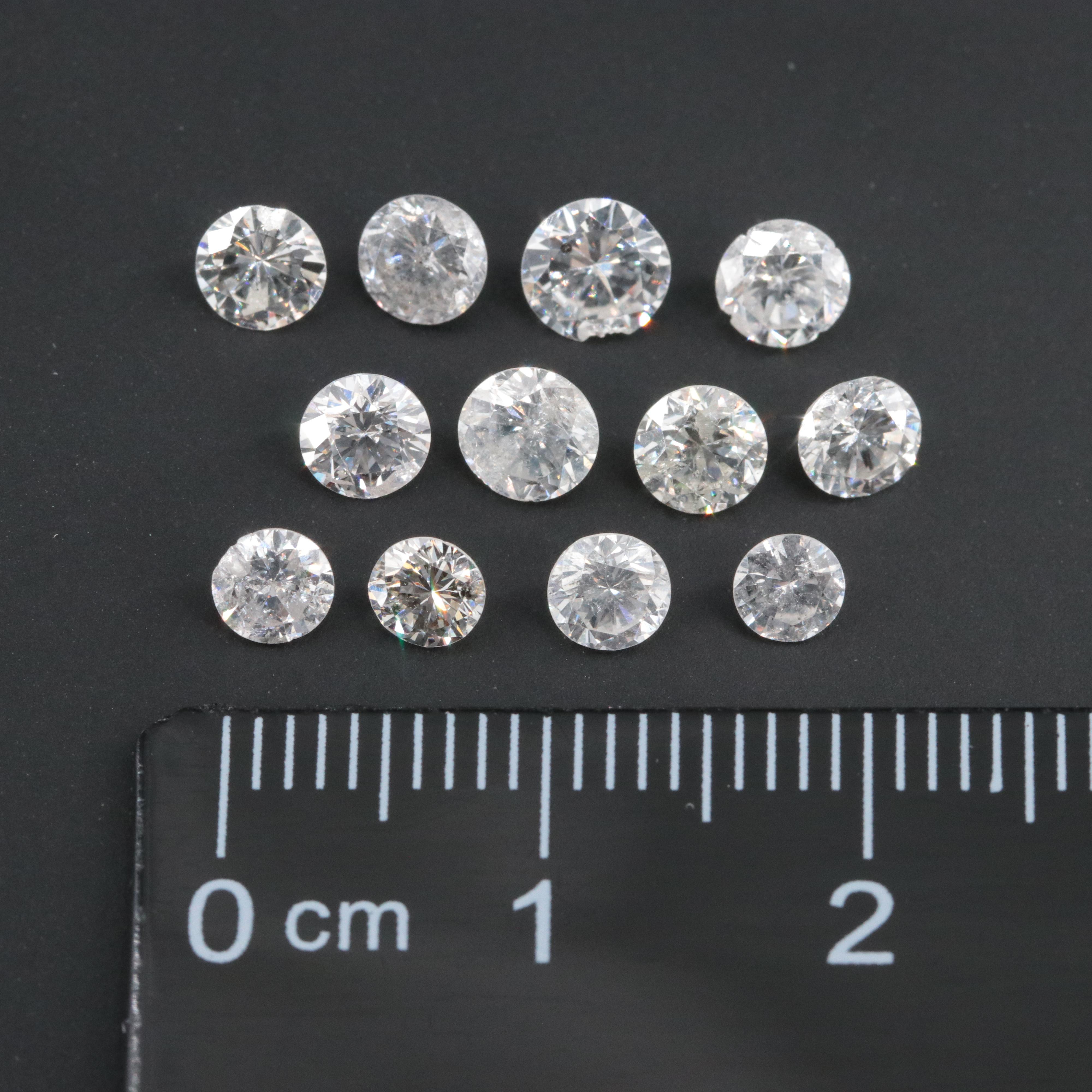 Loose 3.25 CTW Diamond Lot