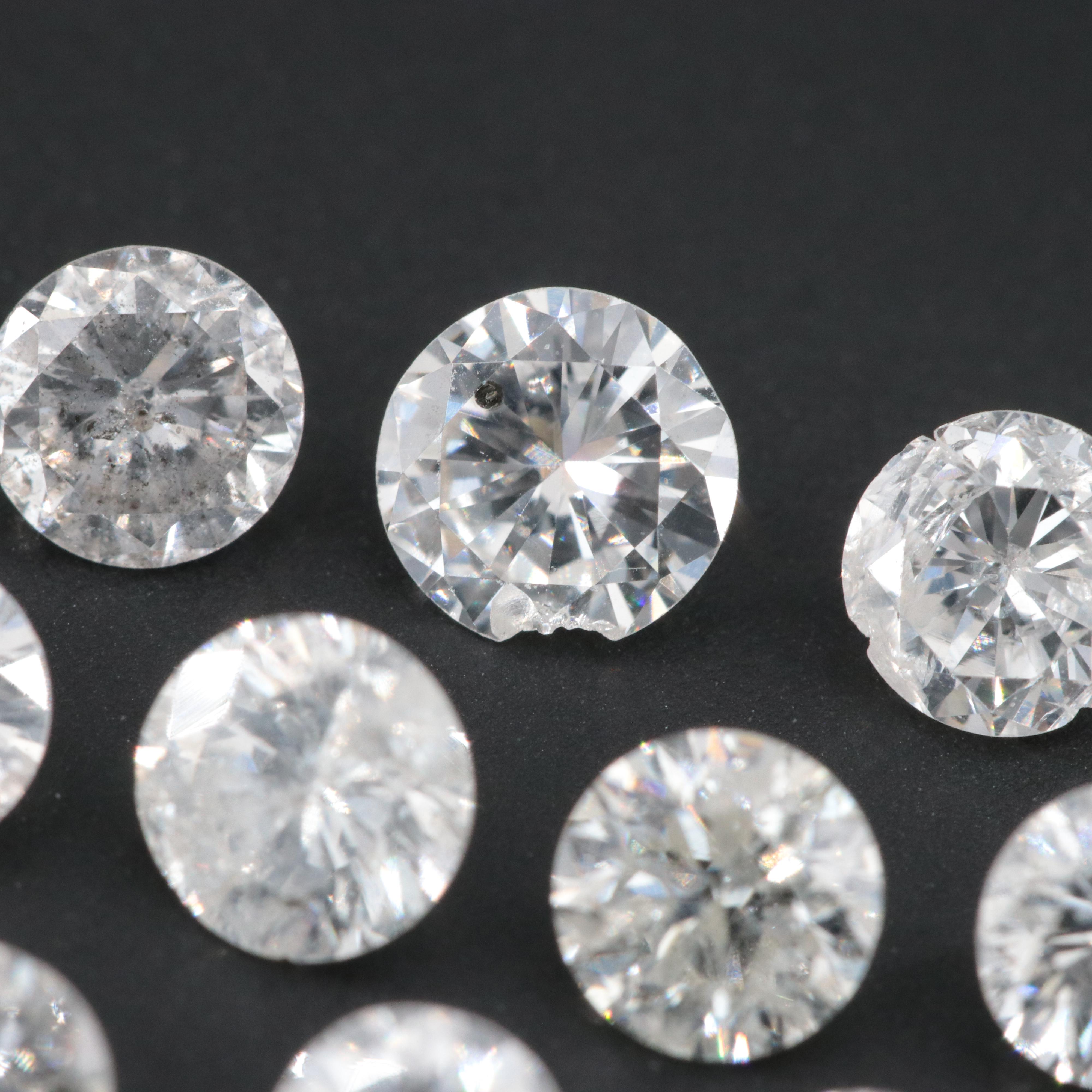 Loose 3.25 CTW Diamond Lot