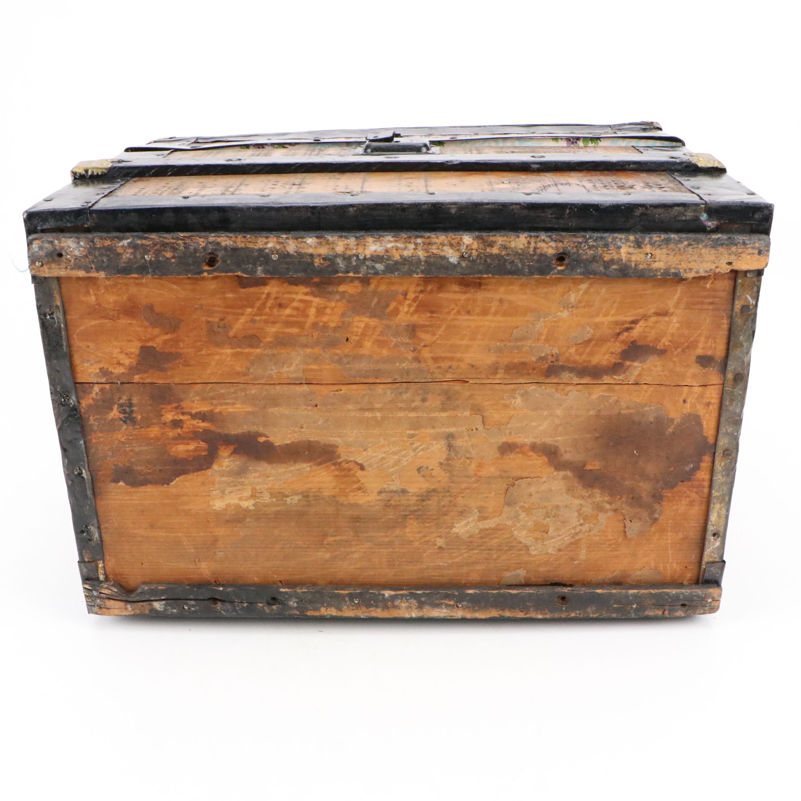 Baby Doll Storage Steamer Trunk