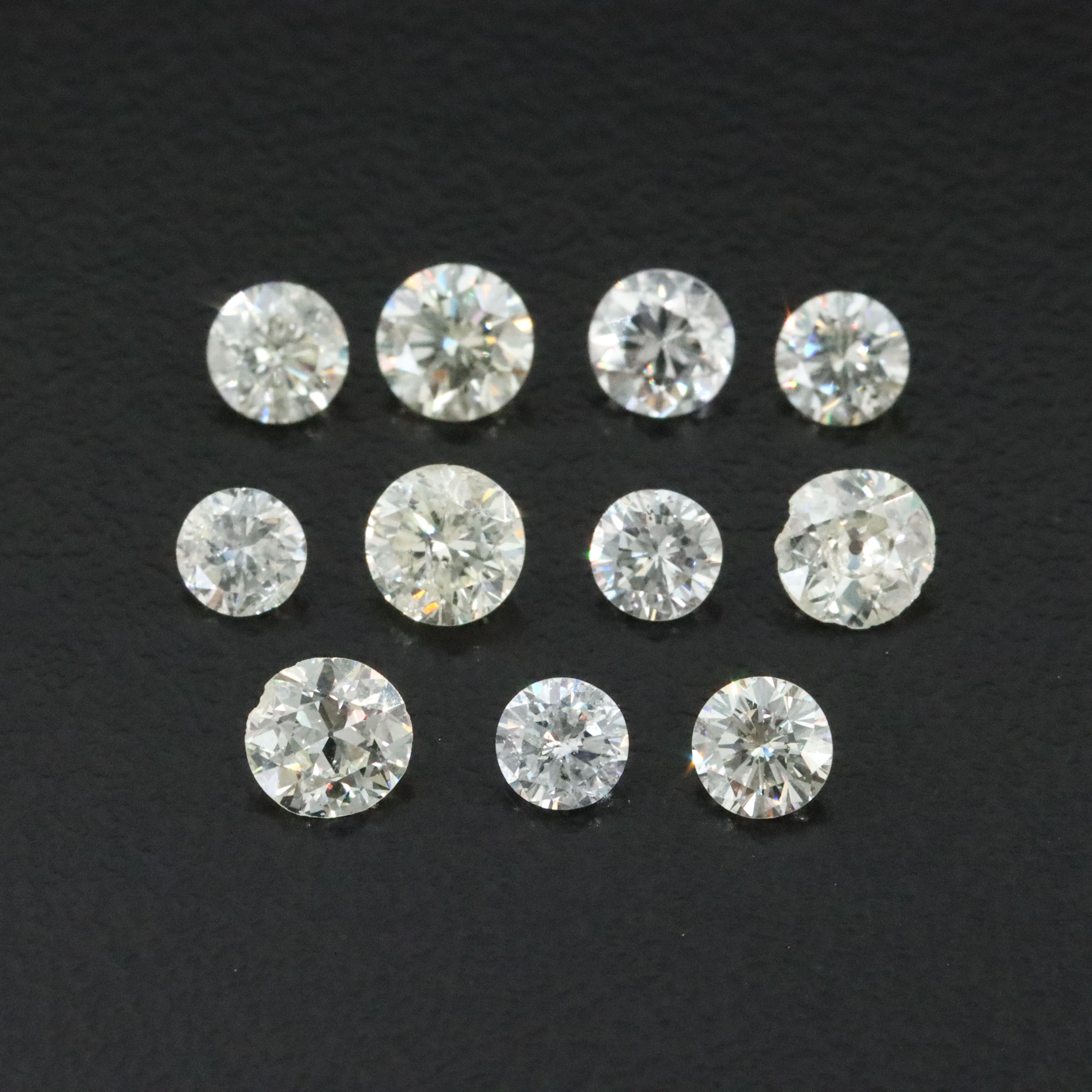 Loose 3.51 CTW Diamonds