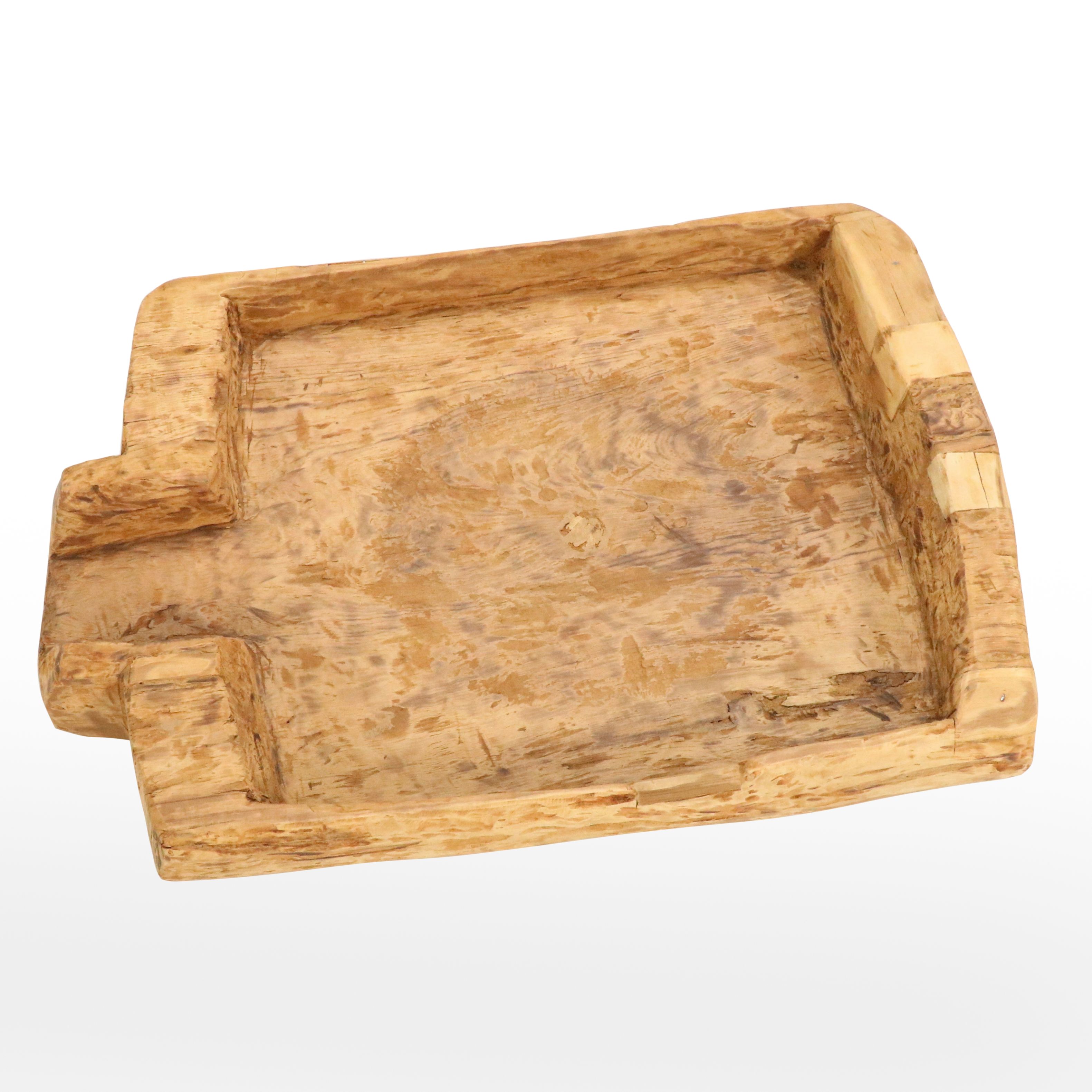 Primitive Carved Wood Cheese Maker's Board