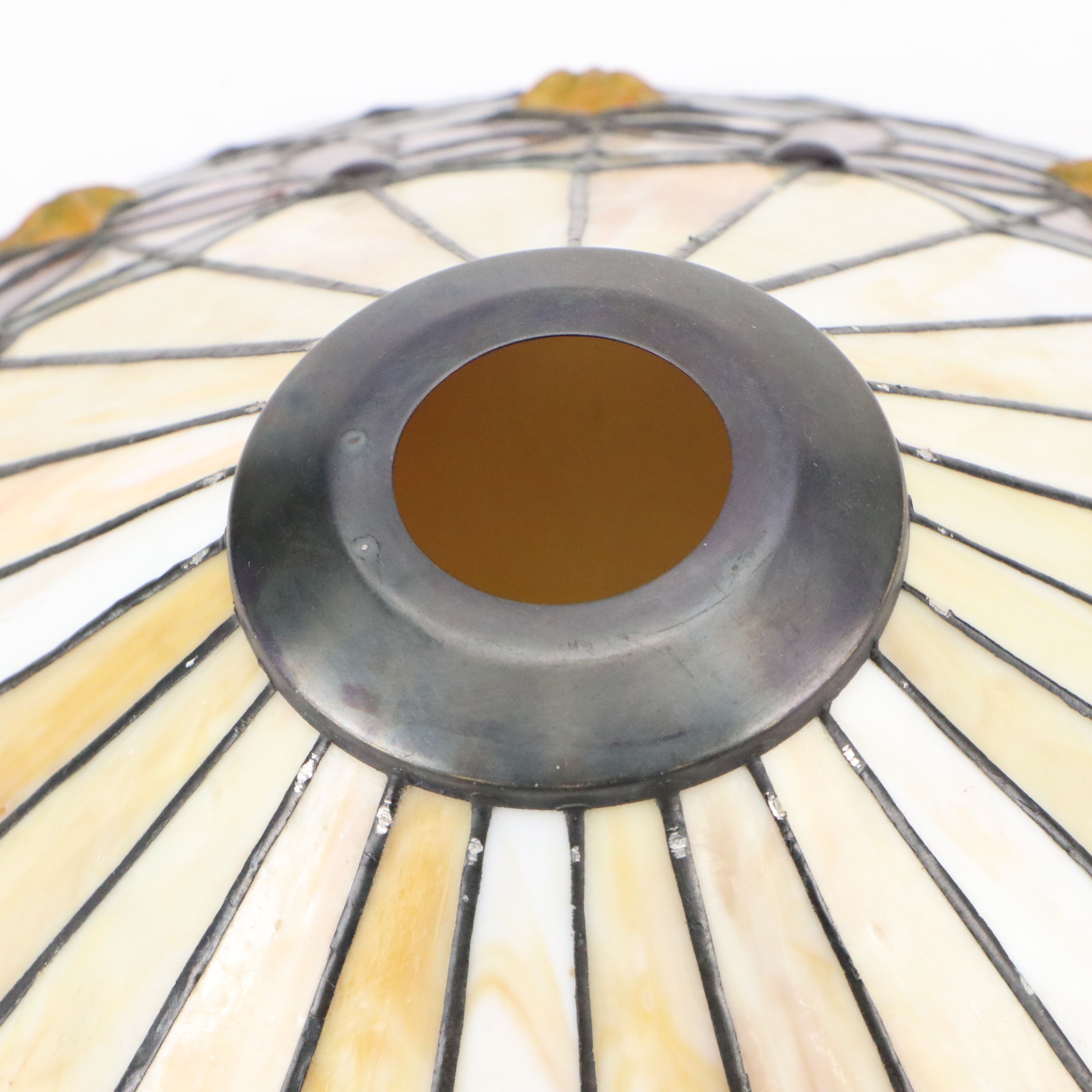 Arts and Crafts Style Stained Glass Lamp Shade