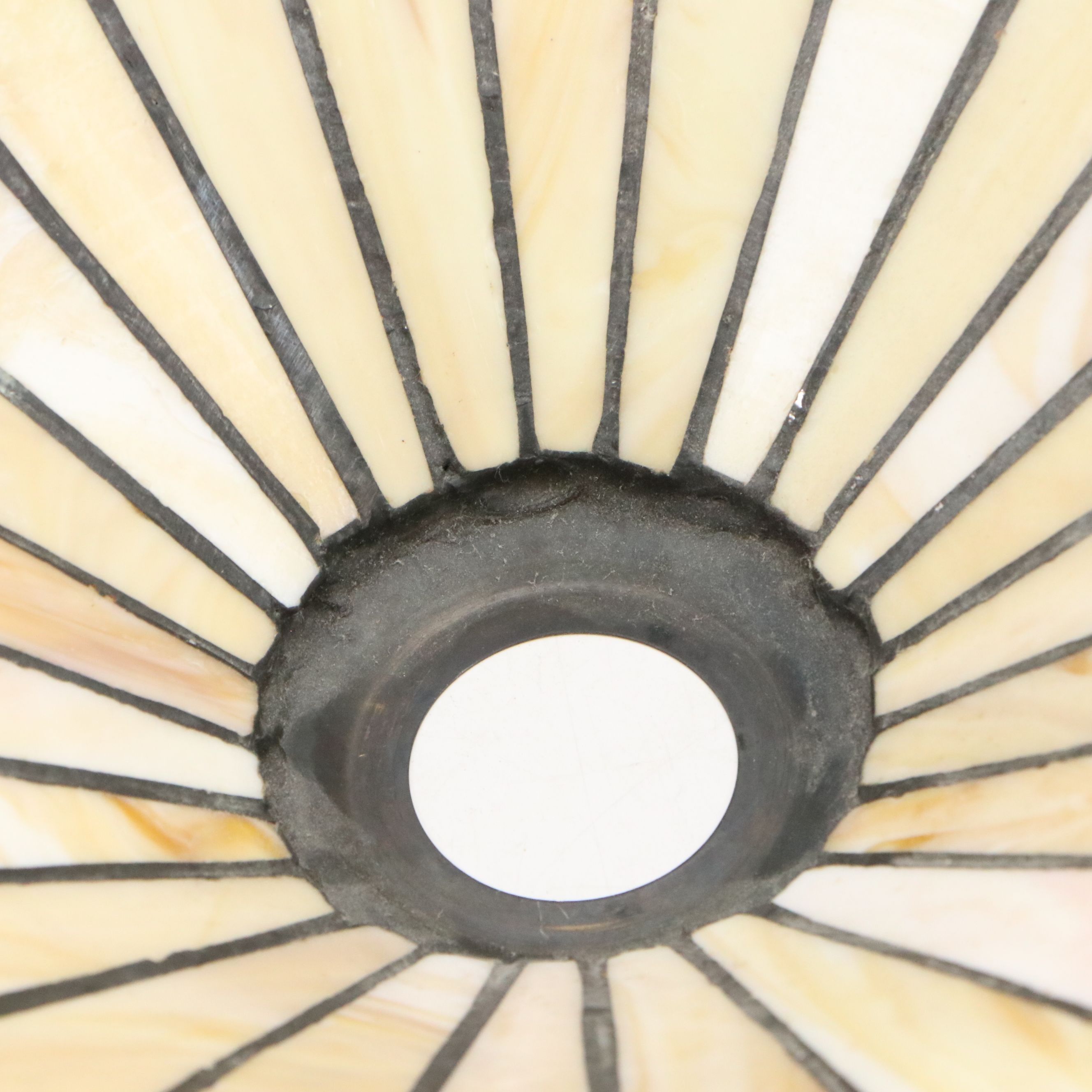 Arts and Crafts Style Stained Glass Lamp Shade