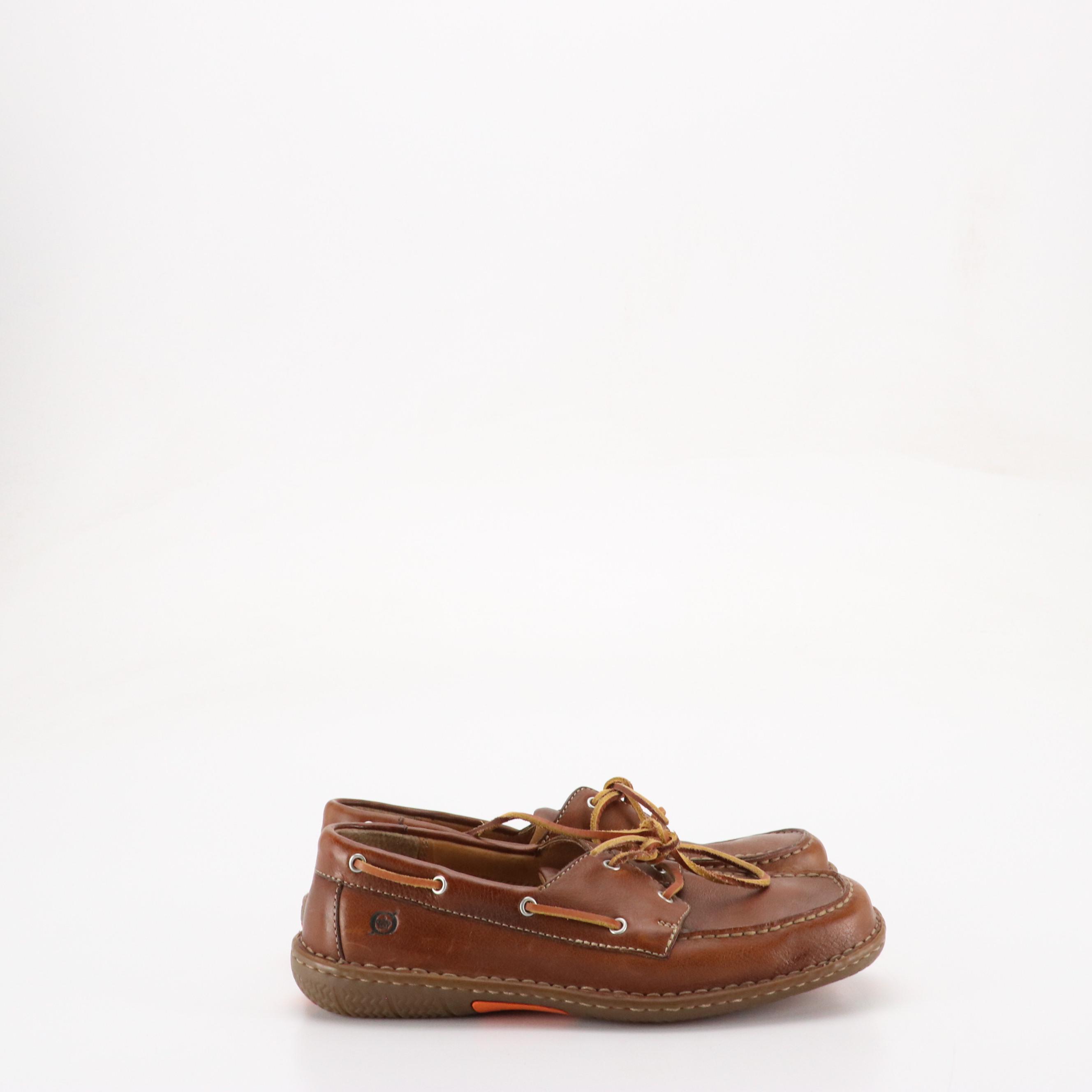 Men's Sebago Docksides and Børn Boat Shoes with Timberland Derby Shoes