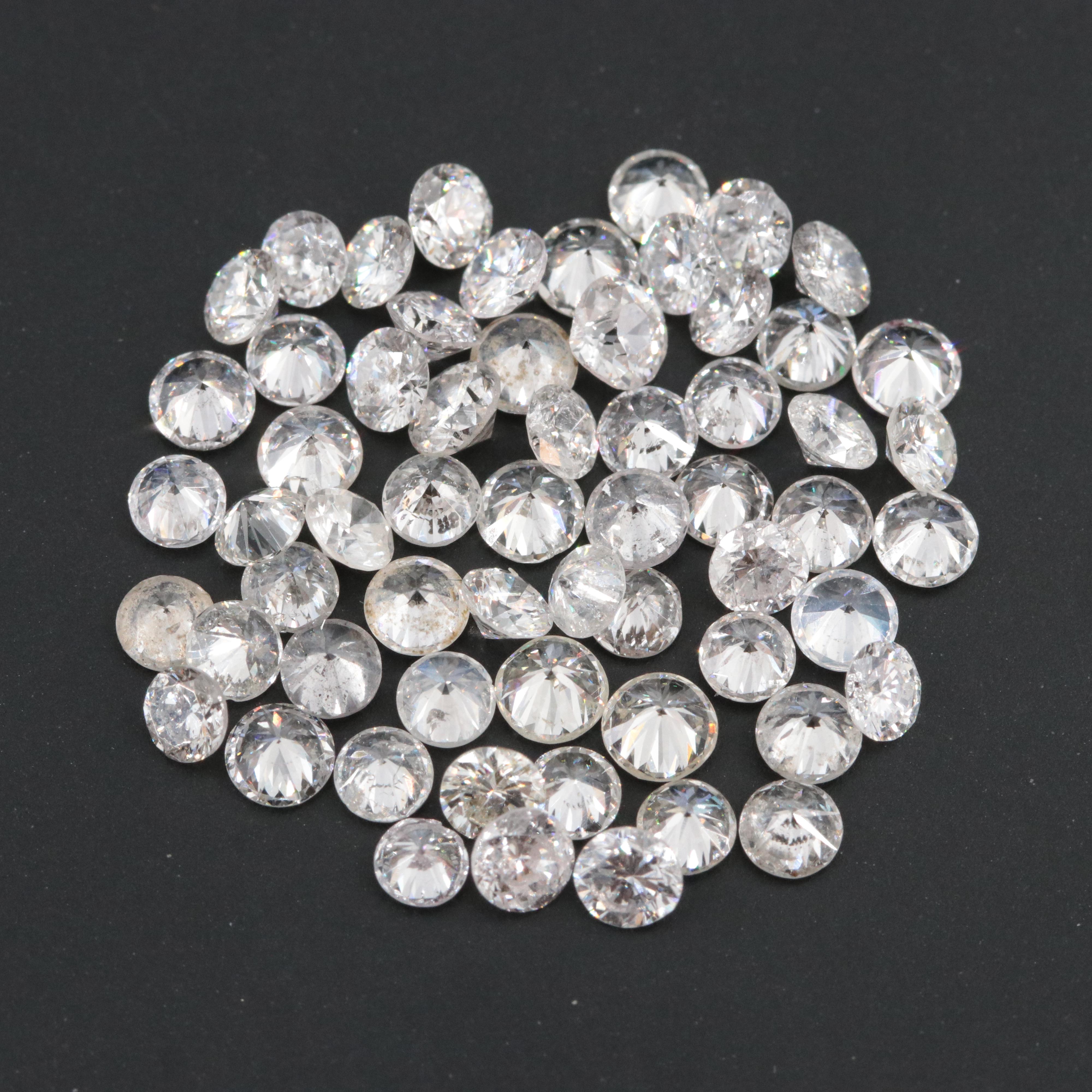 Loose 5.74 CTW Diamond Lot