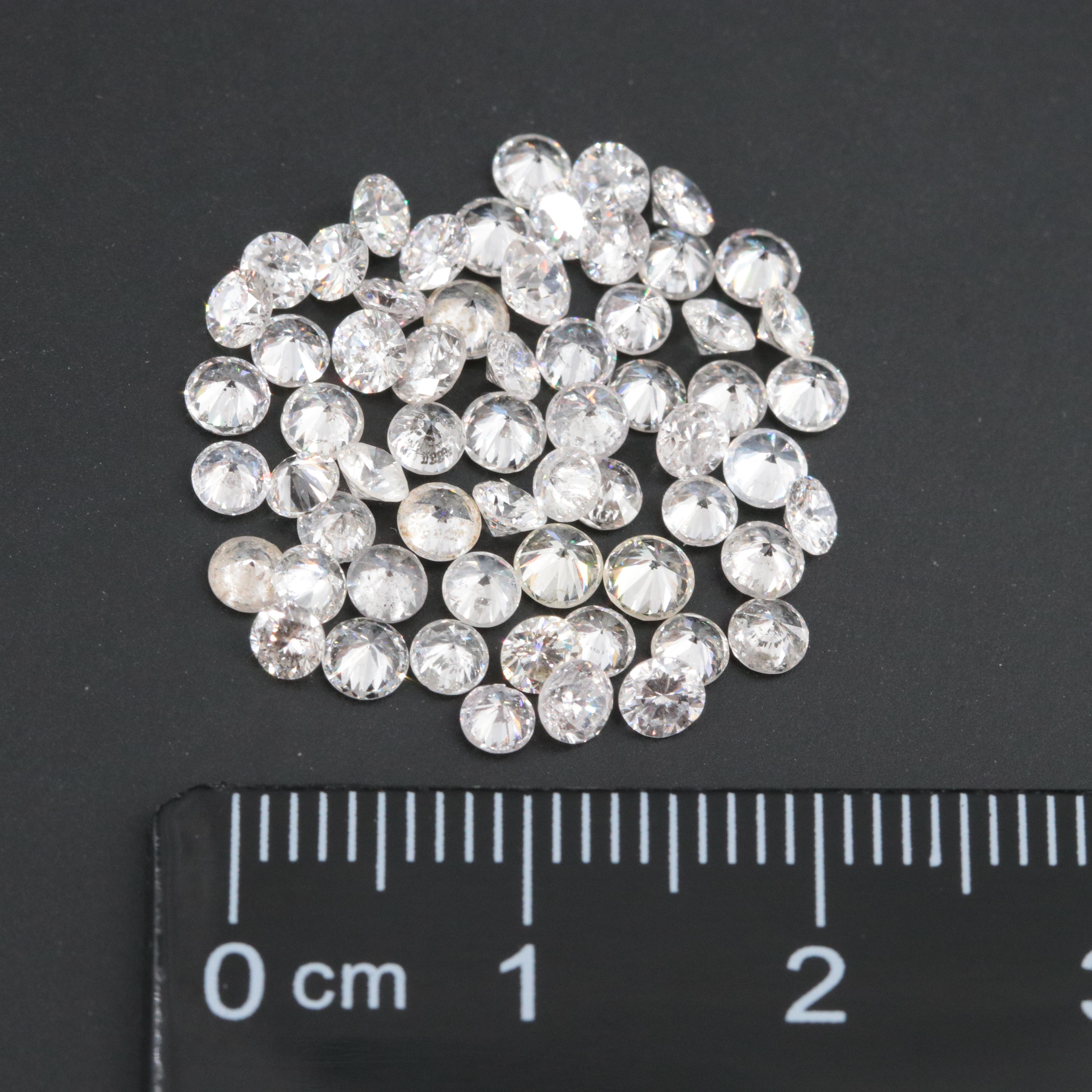 Loose 5.74 CTW Diamond Lot
