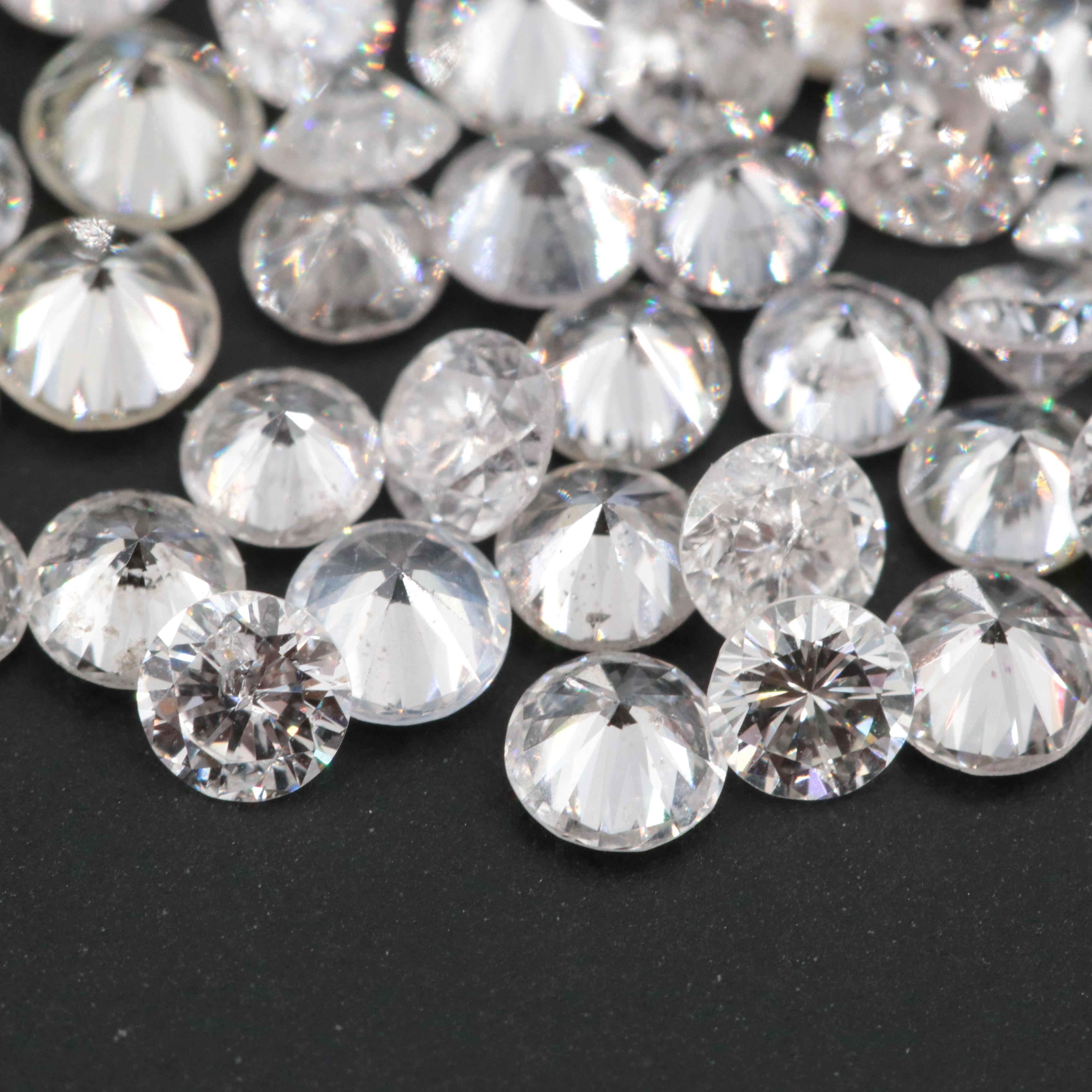 Loose 5.74 CTW Diamond Lot