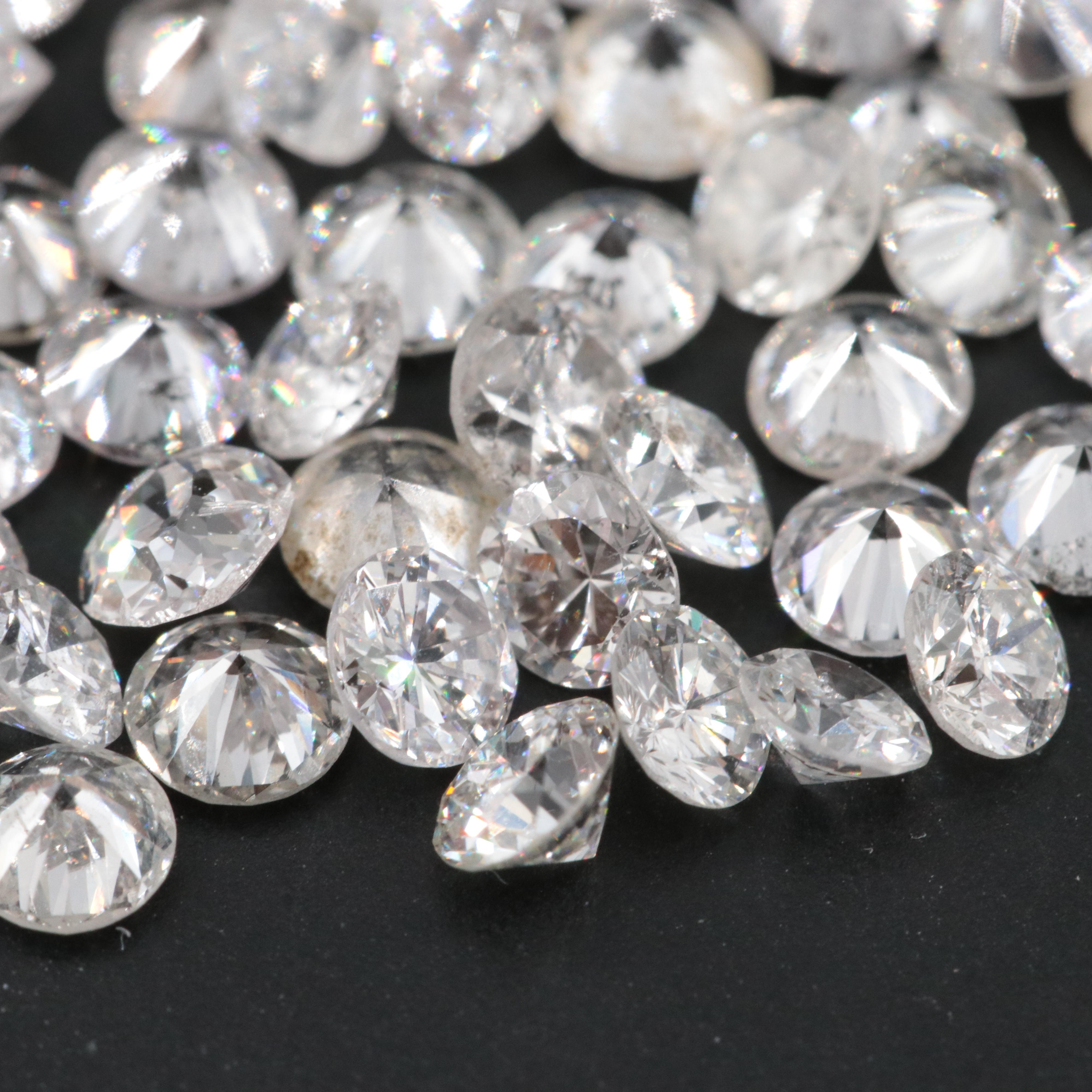 Loose 5.74 CTW Diamond Lot