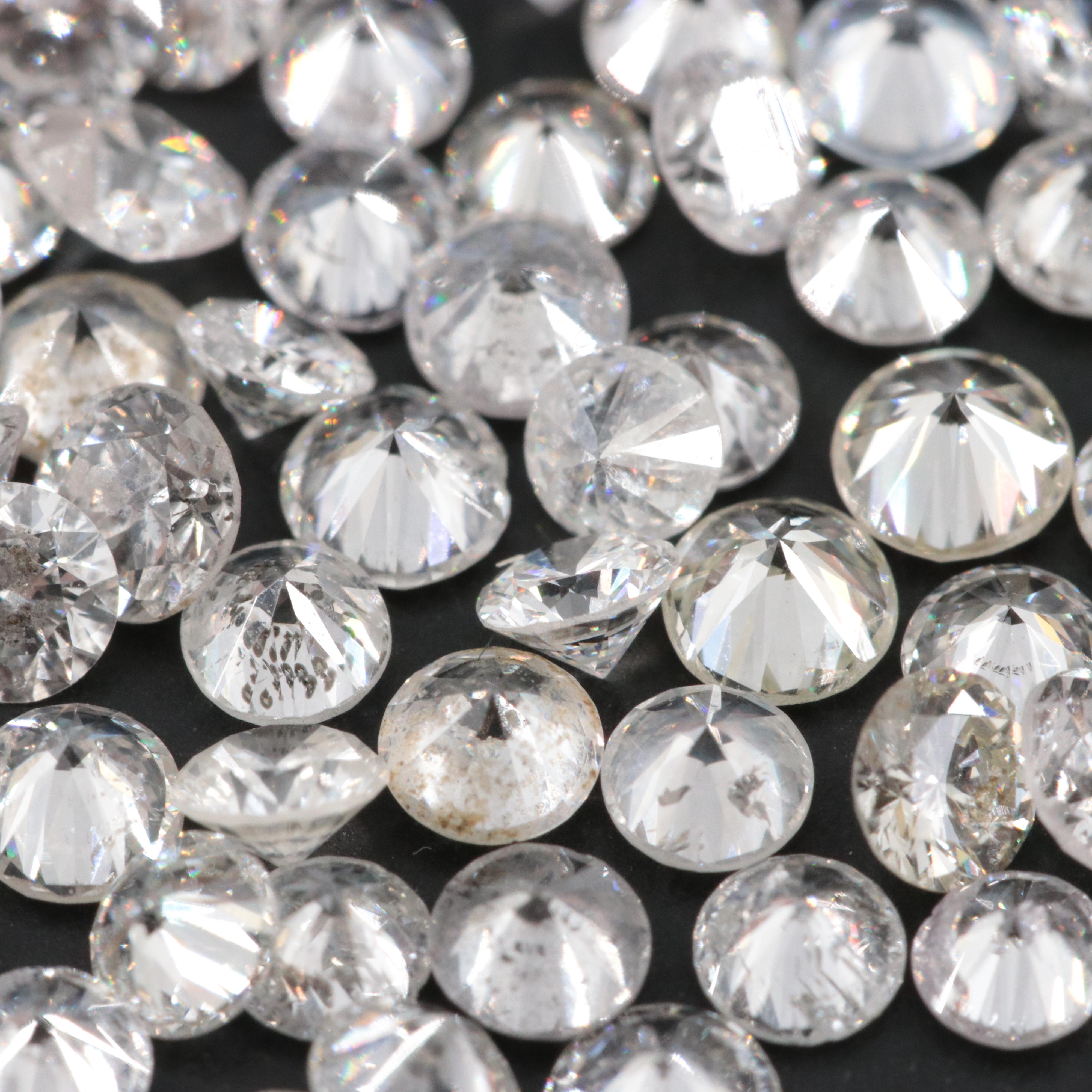 Loose 5.74 CTW Diamond Lot