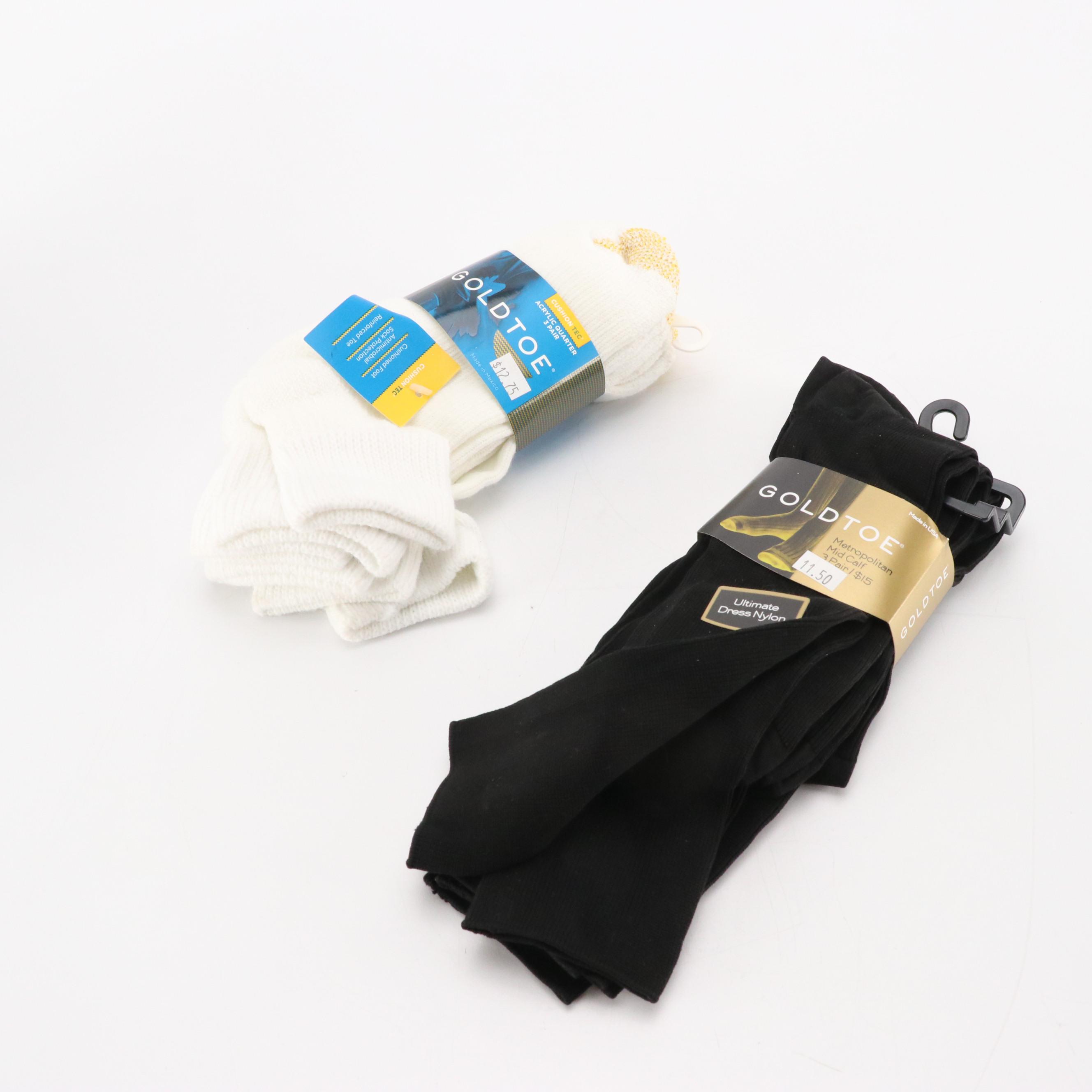 Men's Polo Ralph Lauren Moccasins, Cole Haan Shoes, and GoldToe Socks