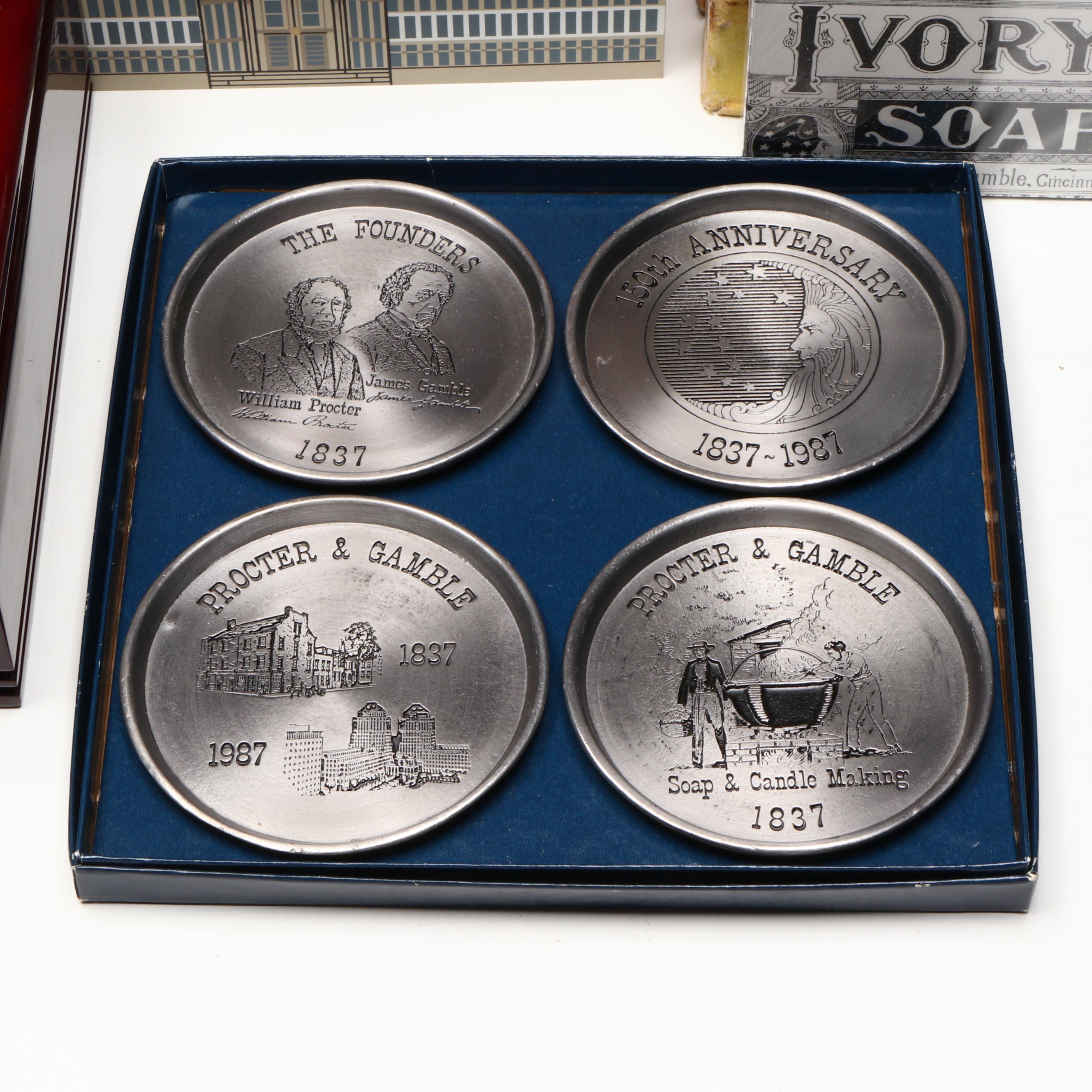 Procter & Gamble Commemorative Gifts, Basket and Soaps