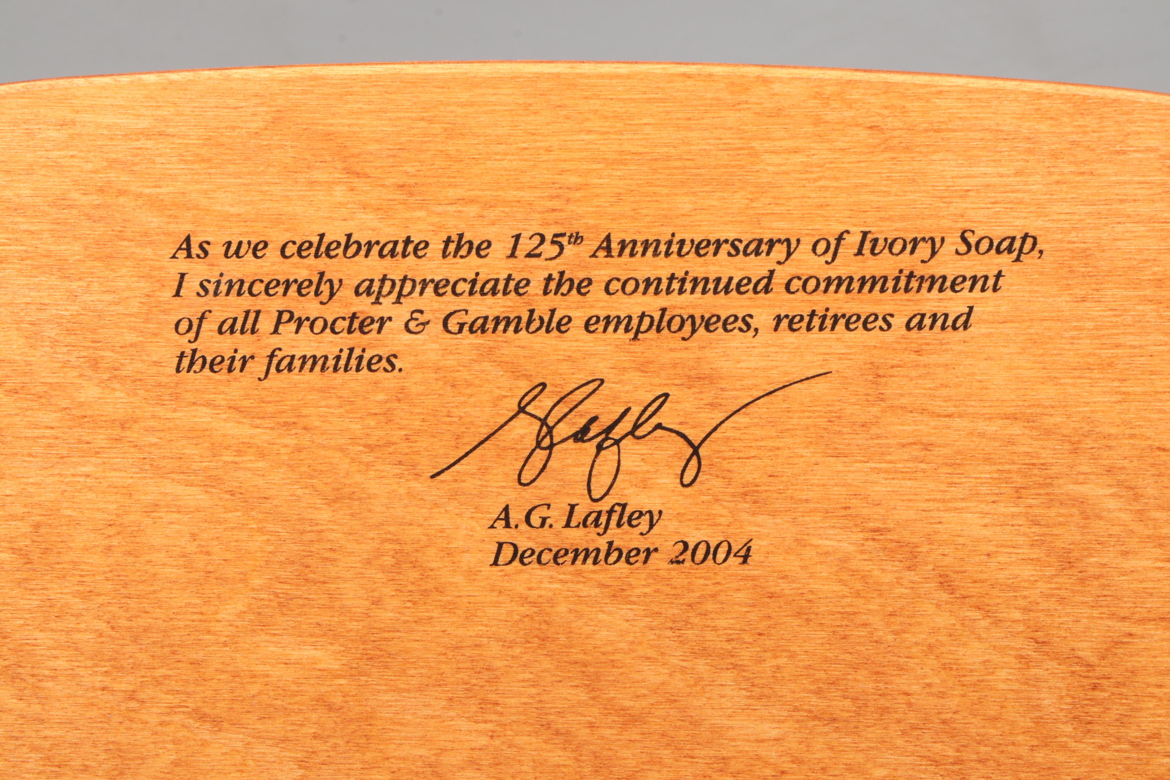 Procter & Gamble Commemorative Gifts, Basket and Soaps