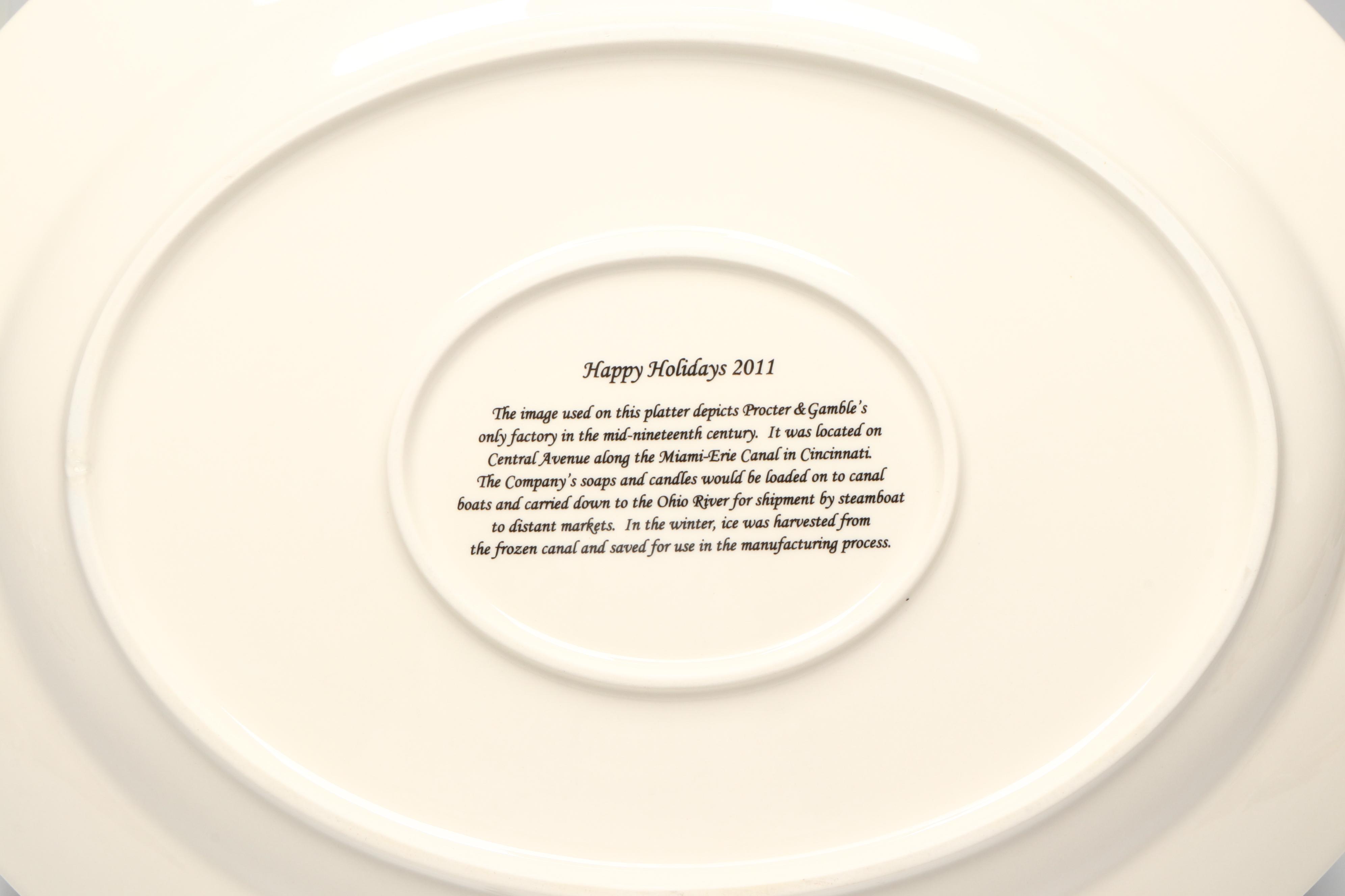 Procter & Gamble Commemorative Gifts, Basket and Soaps