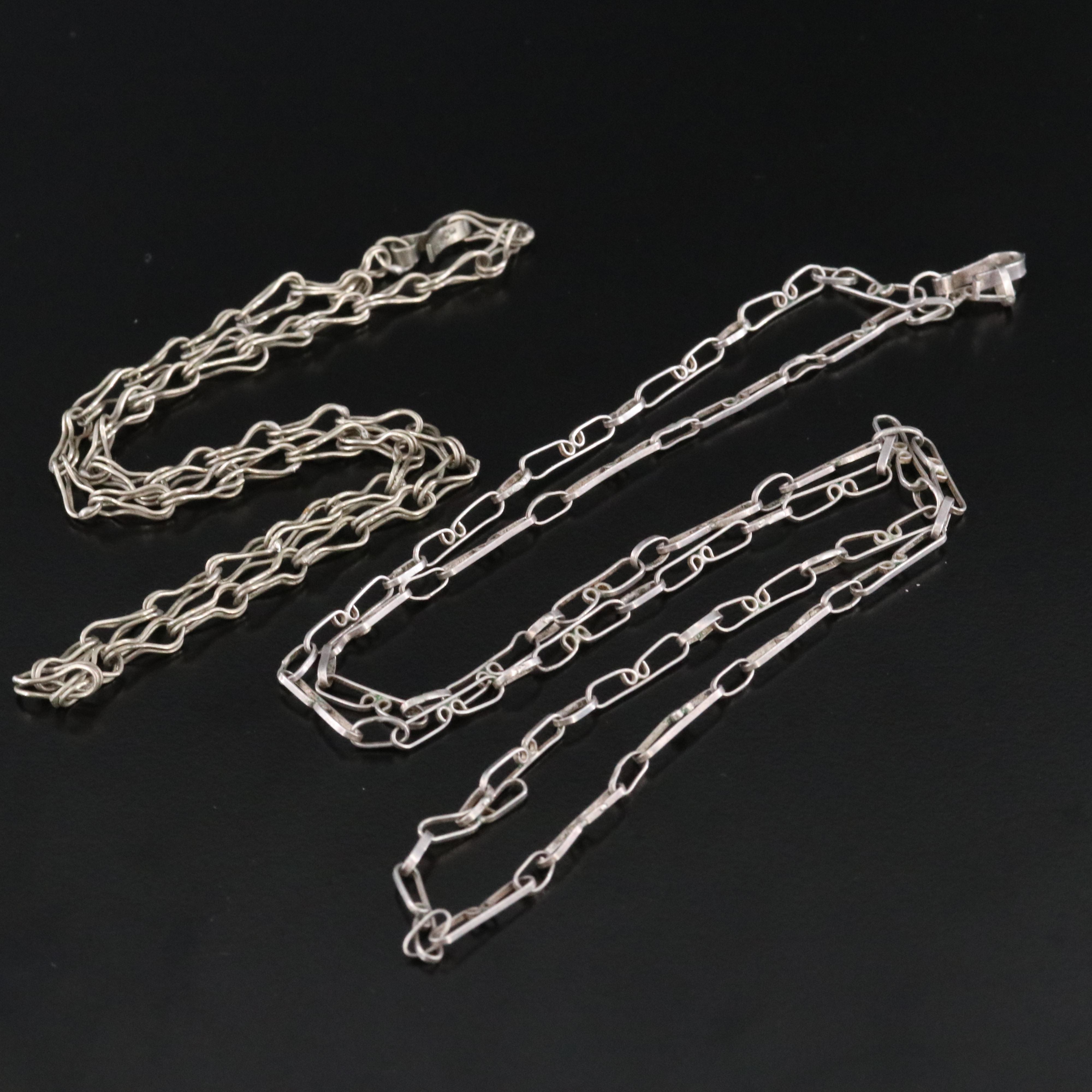 Mexican Sterling Jewelry Collection with Abalone, Sheen Obsidian and Turquoise