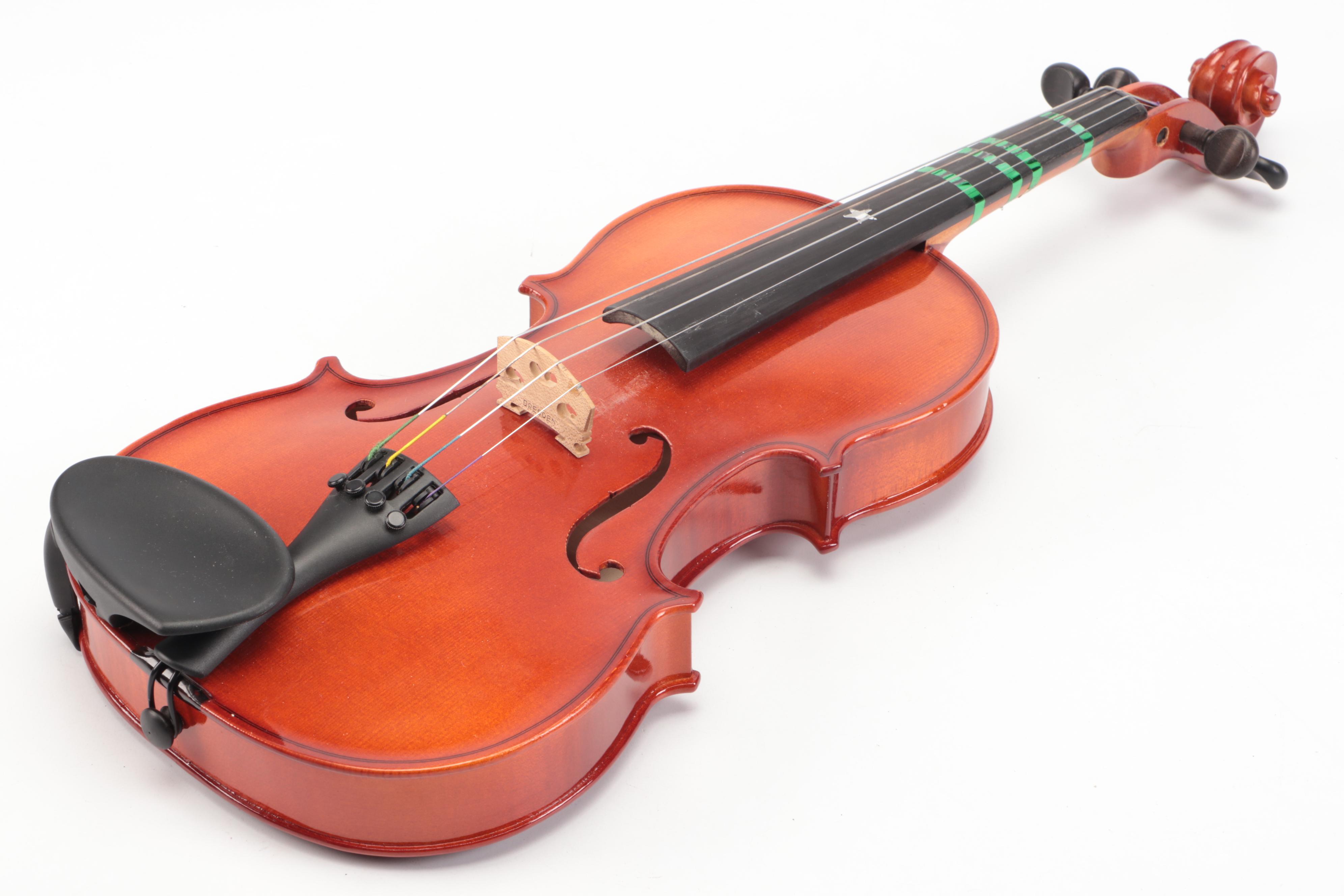 Strunal 4/4 Violin with Canvas Travel Case and Bow