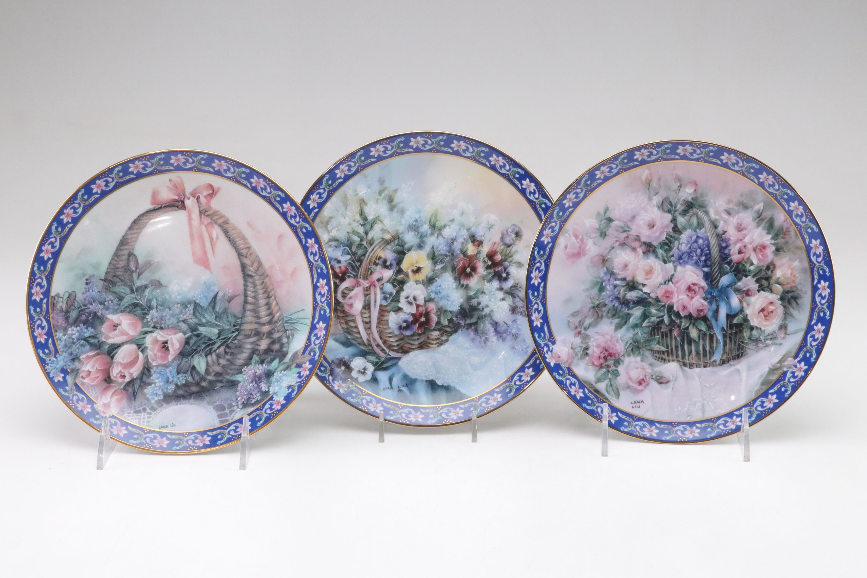 W.L. George "Iris Quartet" and Other Lena Liu Wall Plates