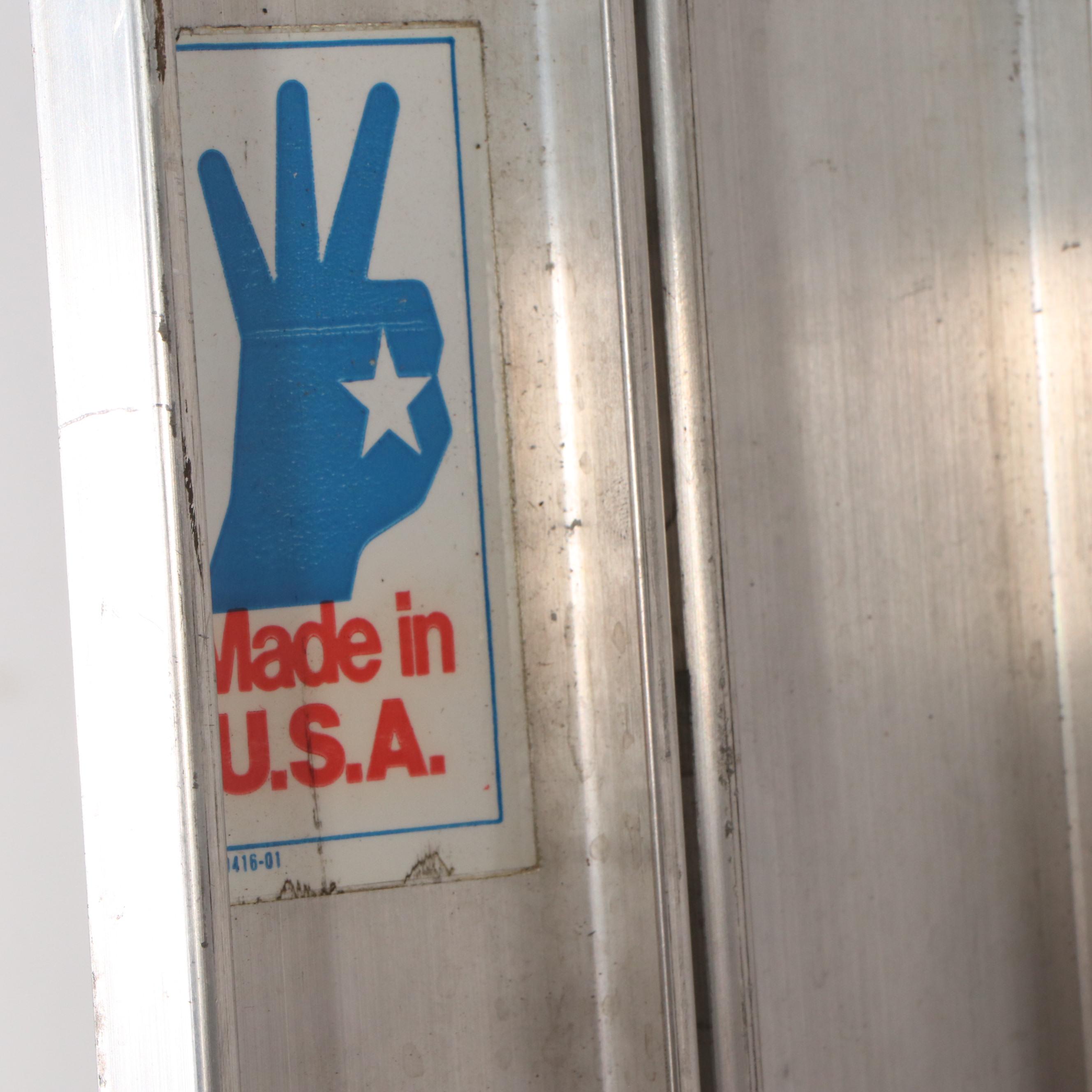 Werner Model D716-2 Aluminium Extension Ladder