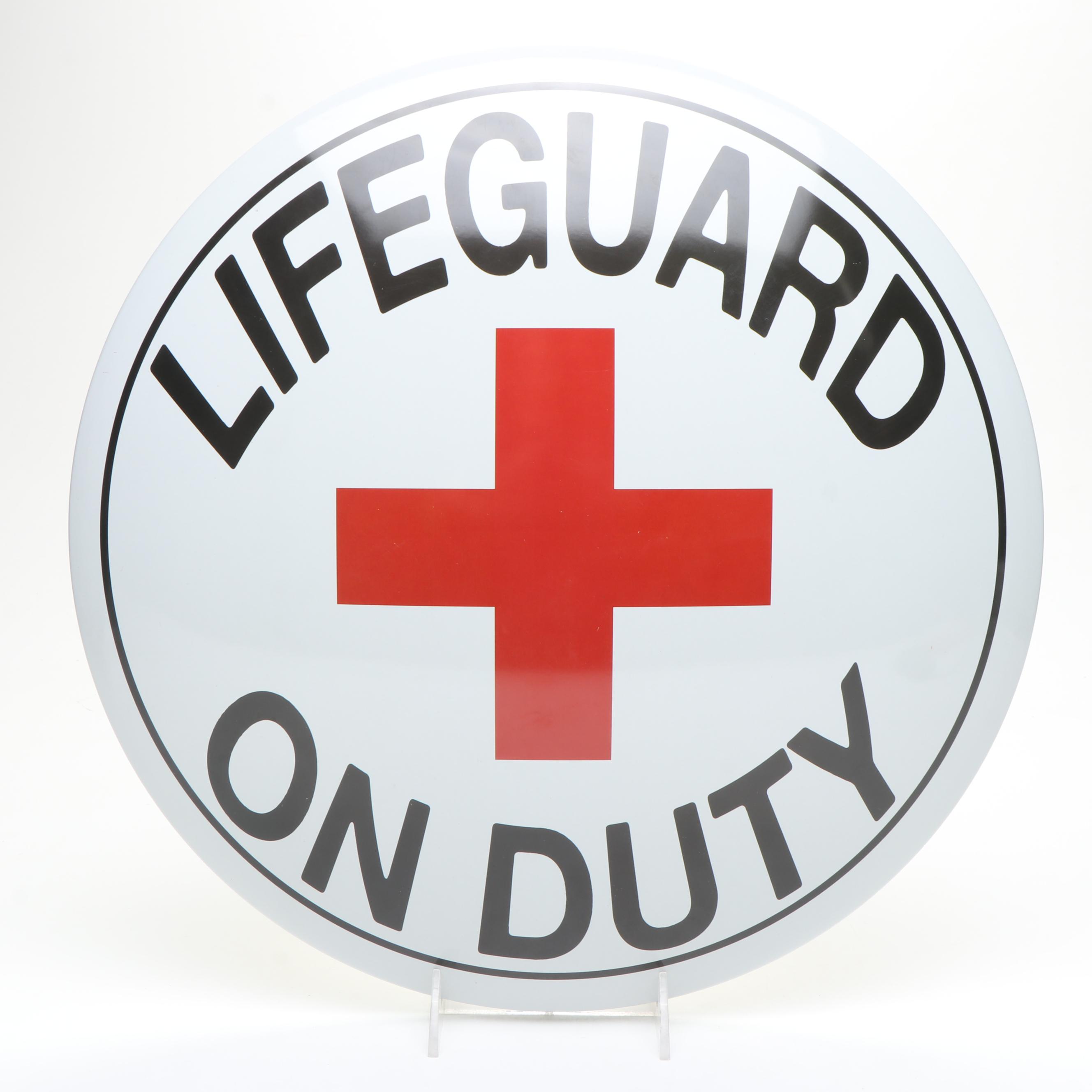 Dome-Shaped Metal Signs