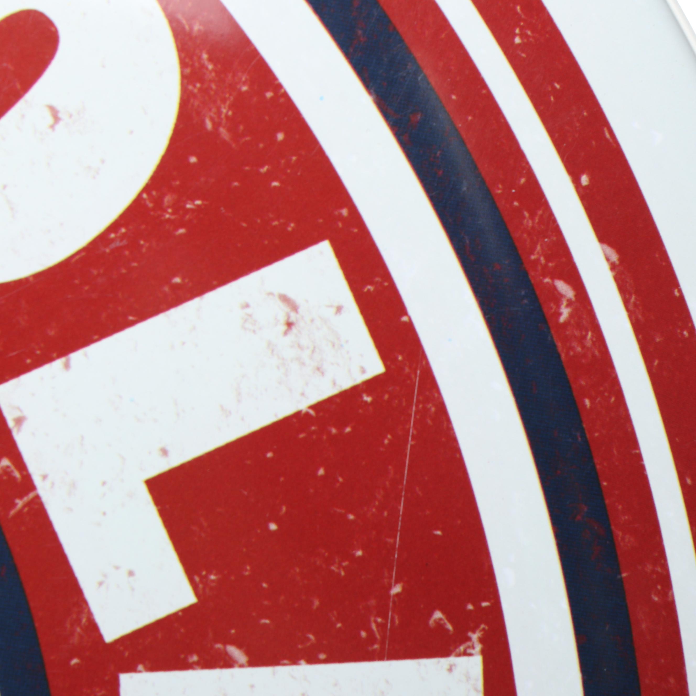 Dome-Shaped Metal Signs