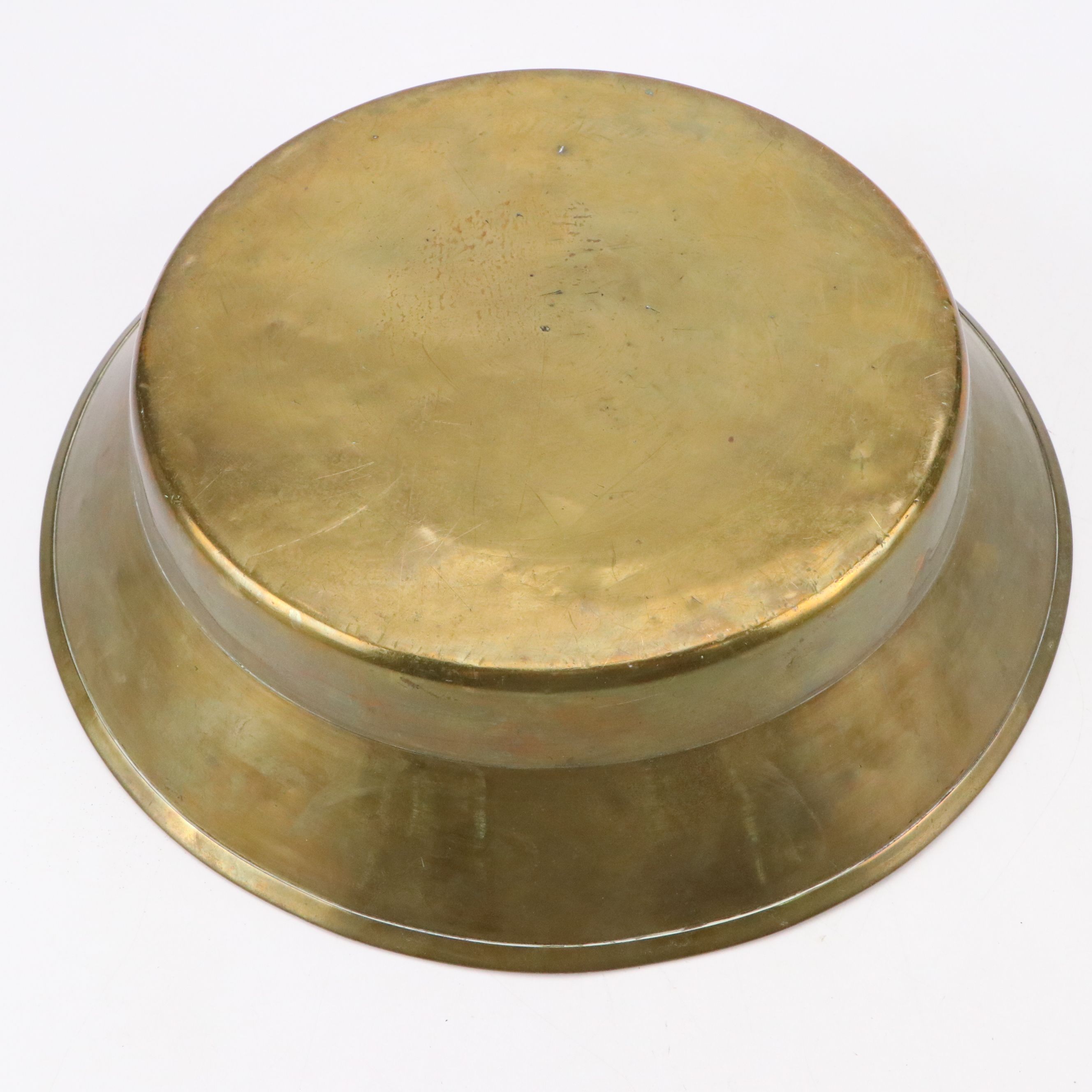 Continental Solid Brass Centerpiece Bowl