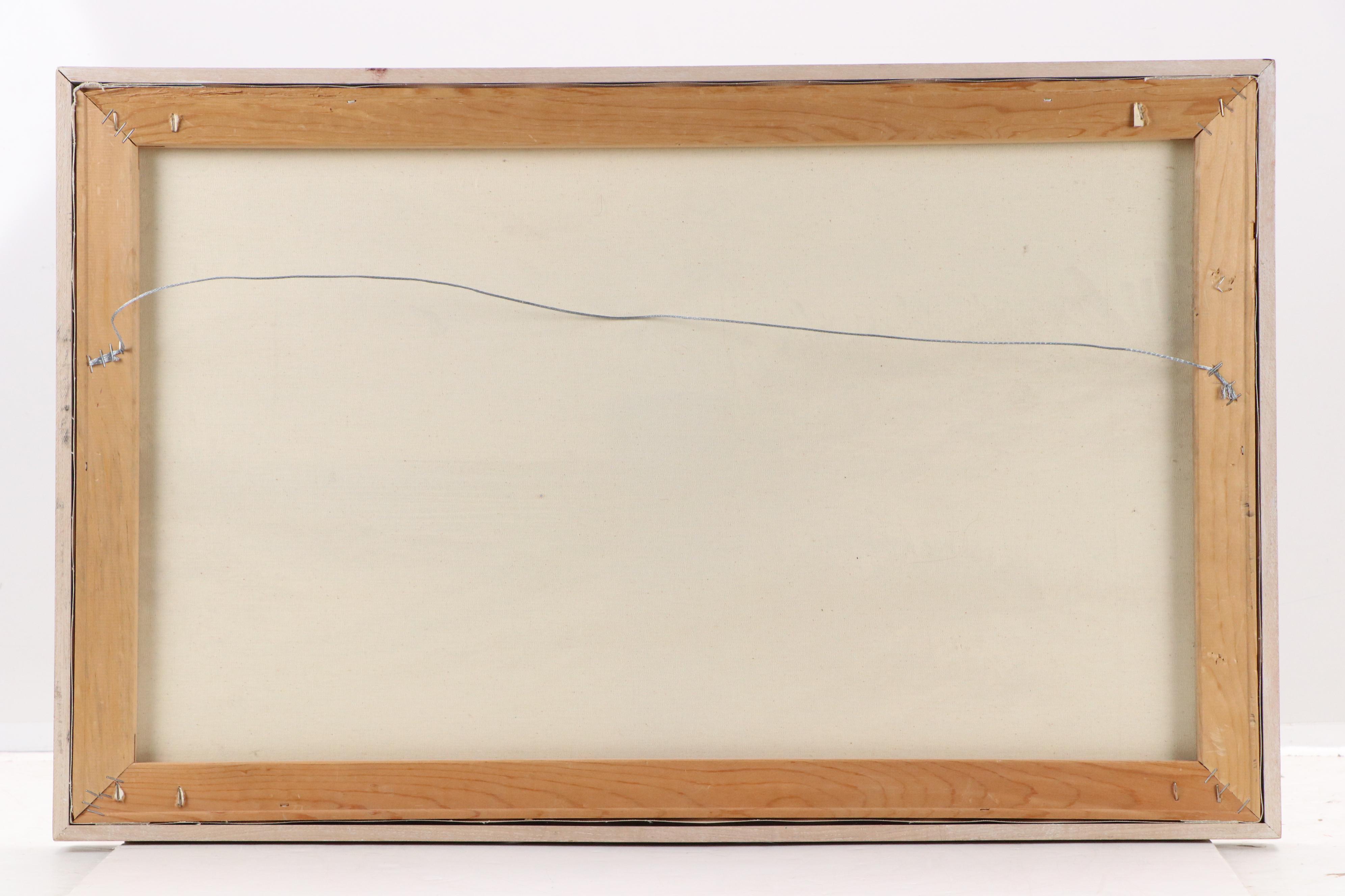 Jamison Seascape Oil Painting of Sand Dunes, 21st Century