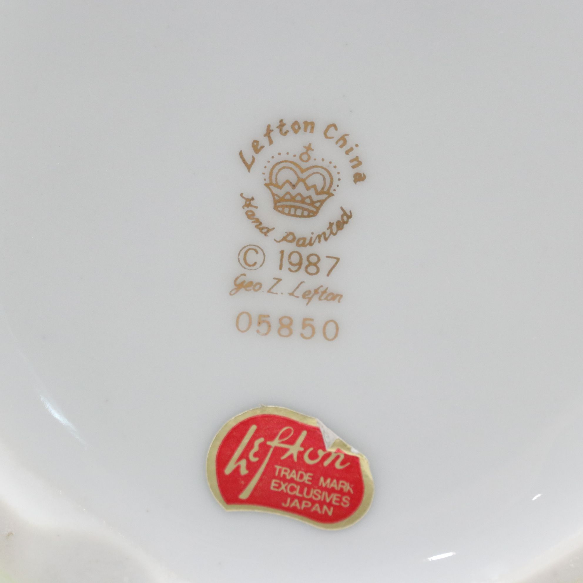 Lefton "Heritage Green" Coffee Pot with Cups, Saucers & More