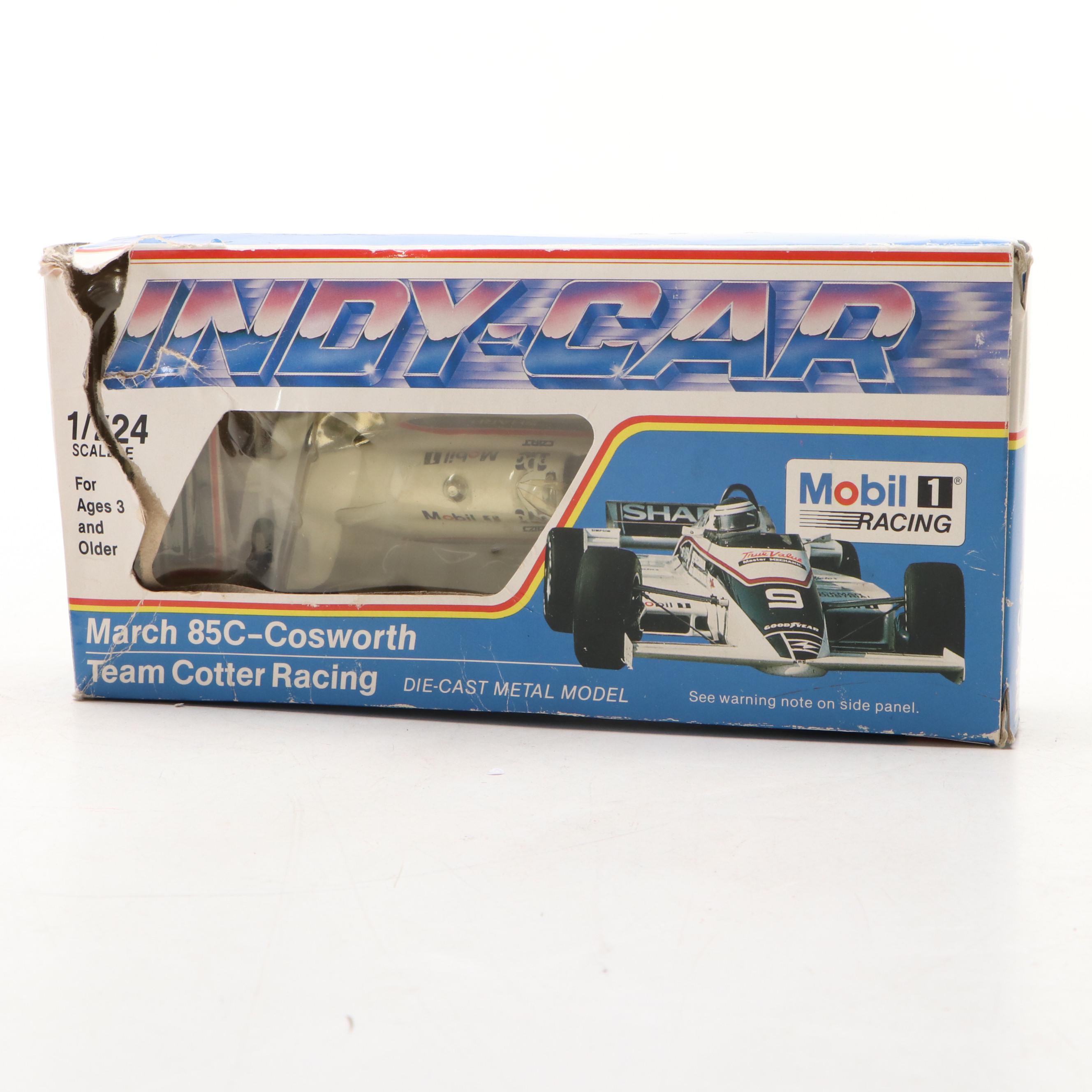 Racing Champions "IndyCar," Cary-Owens "March 85C-Cosworth" Toy Cars and More