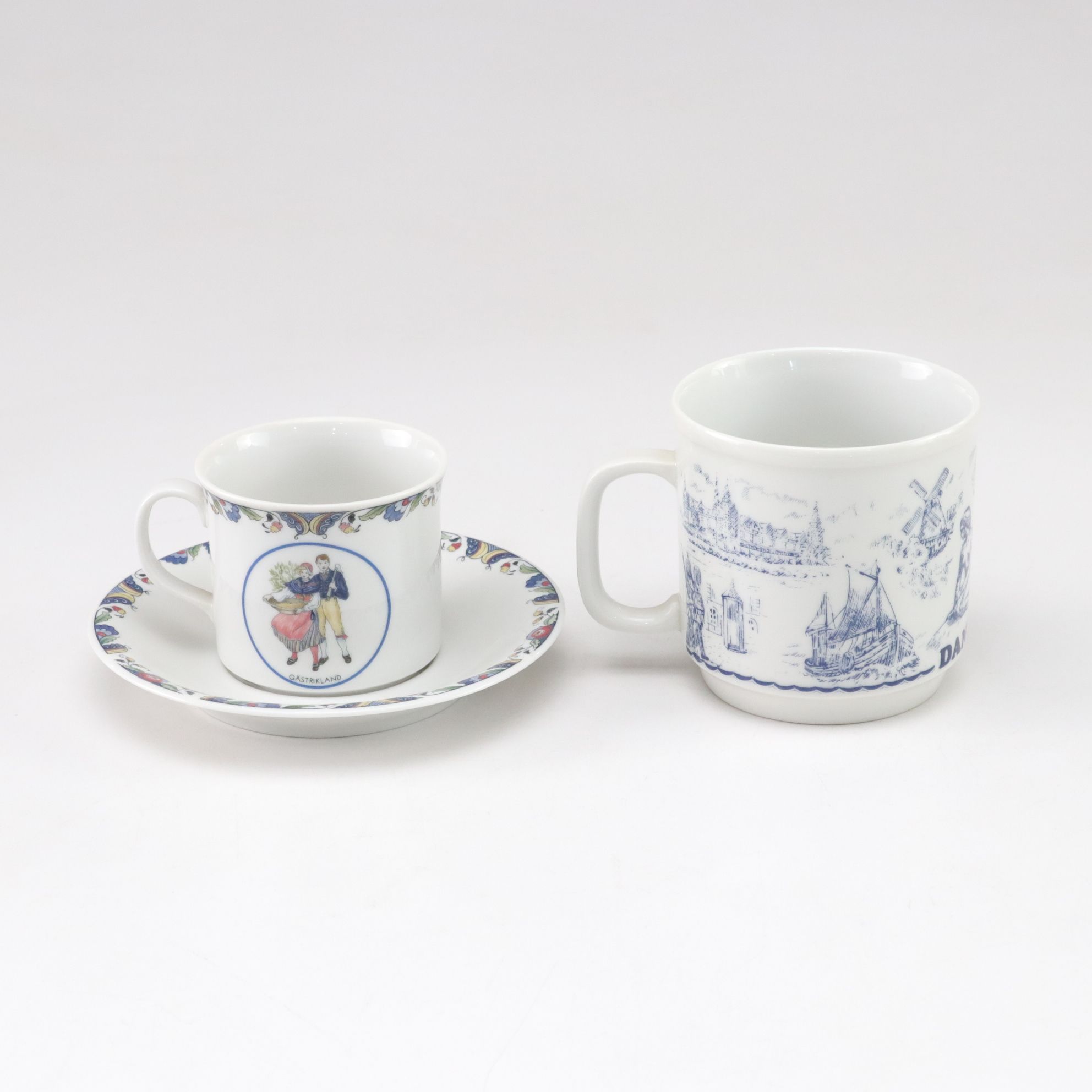 Lefton "Heritage Green" Coffee Pot with Cups, Saucers & More