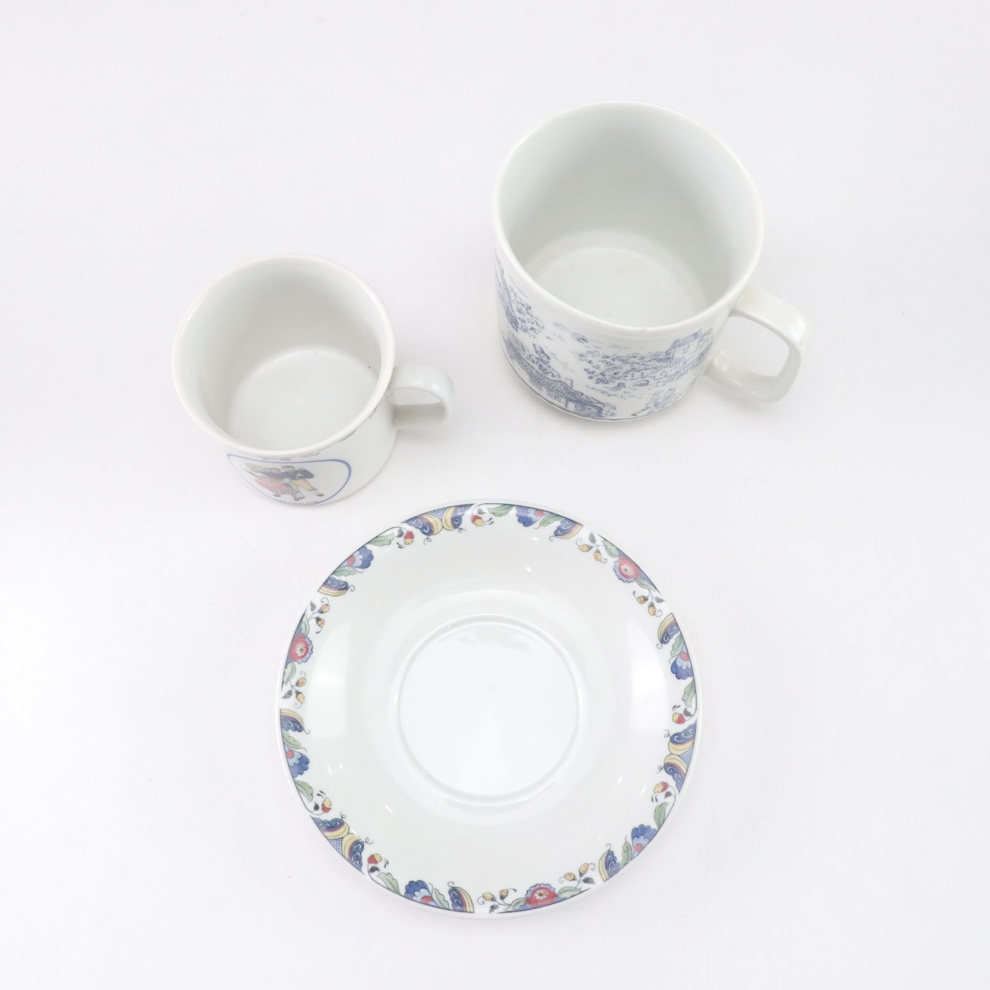 Lefton "Heritage Green" Coffee Pot with Cups, Saucers & More