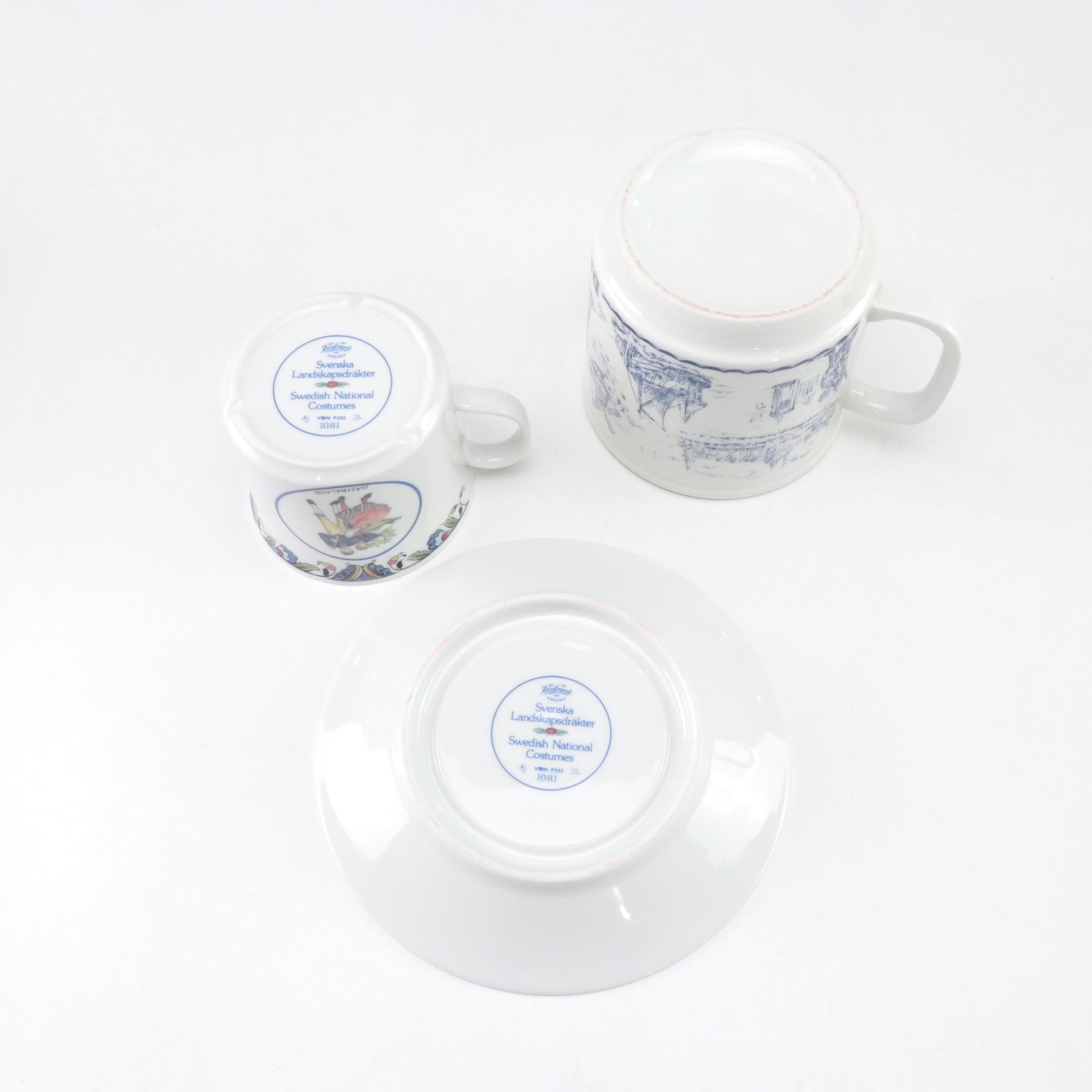 Lefton "Heritage Green" Coffee Pot with Cups, Saucers & More