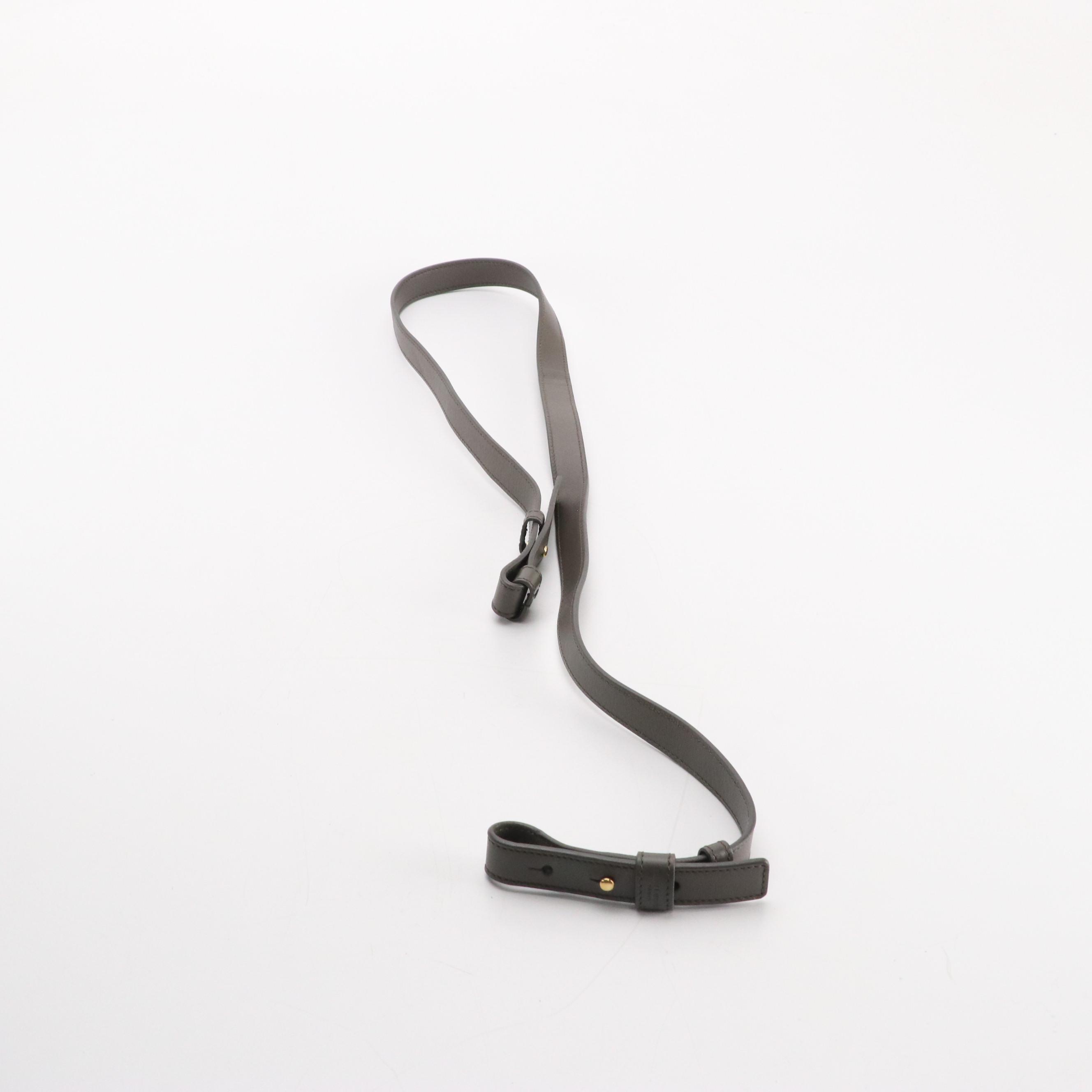 Saint Laurent Grey Suede and Leather Classic Duffle Two-Way Bag