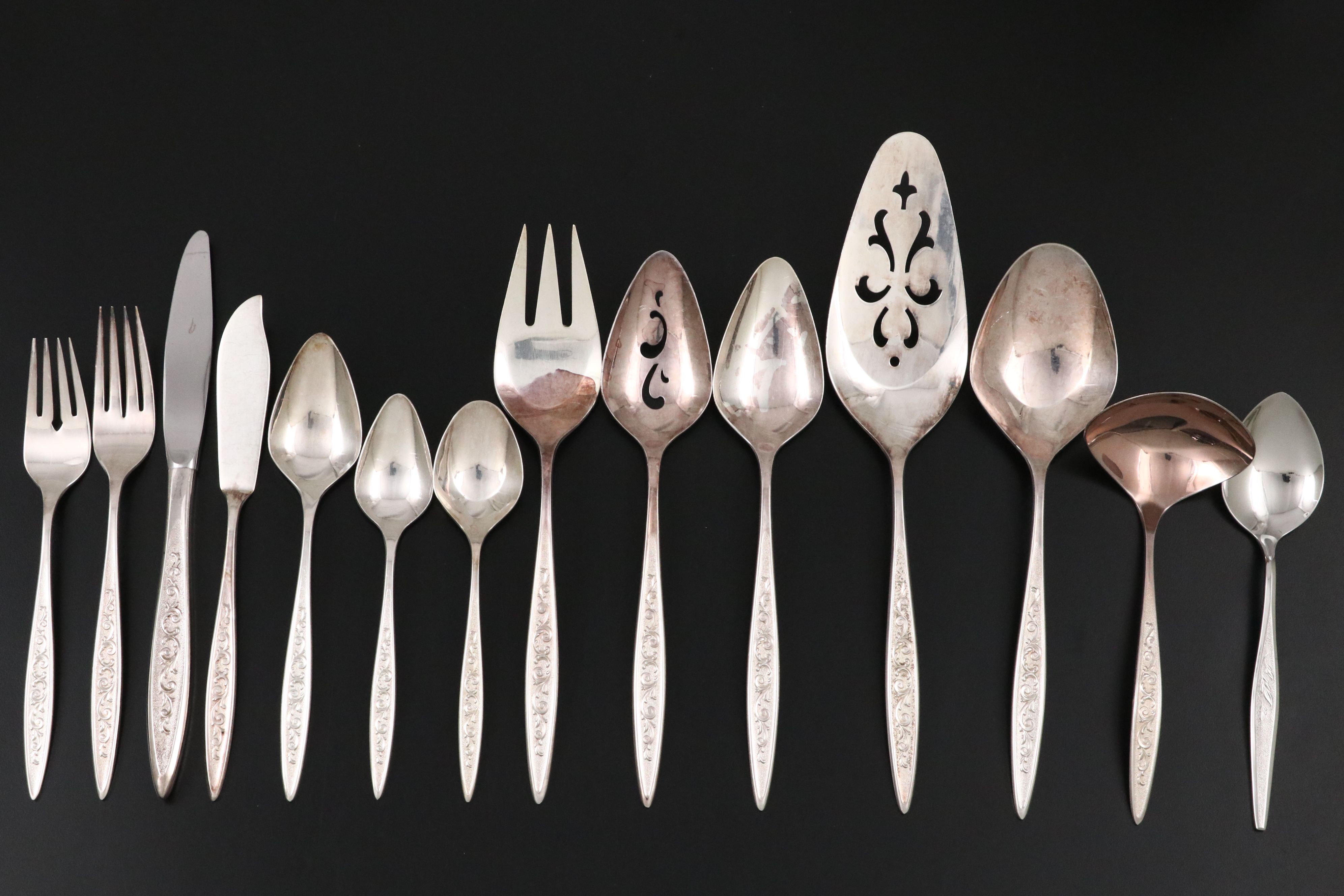 Rogers Bros. "Esperanto" Silver Plate, Mid to Late 20th Century