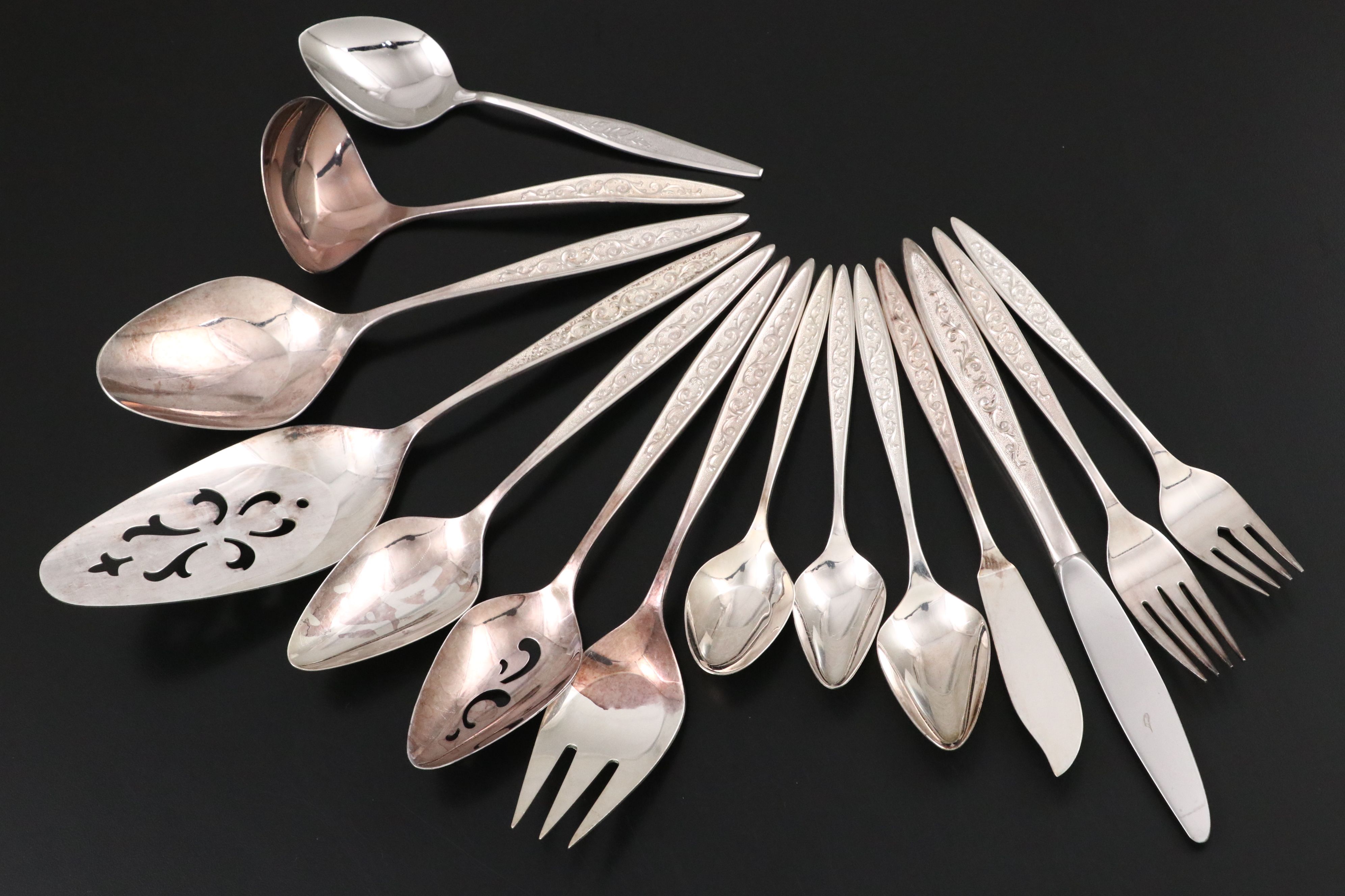 Rogers Bros. "Esperanto" Silver Plate, Mid to Late 20th Century