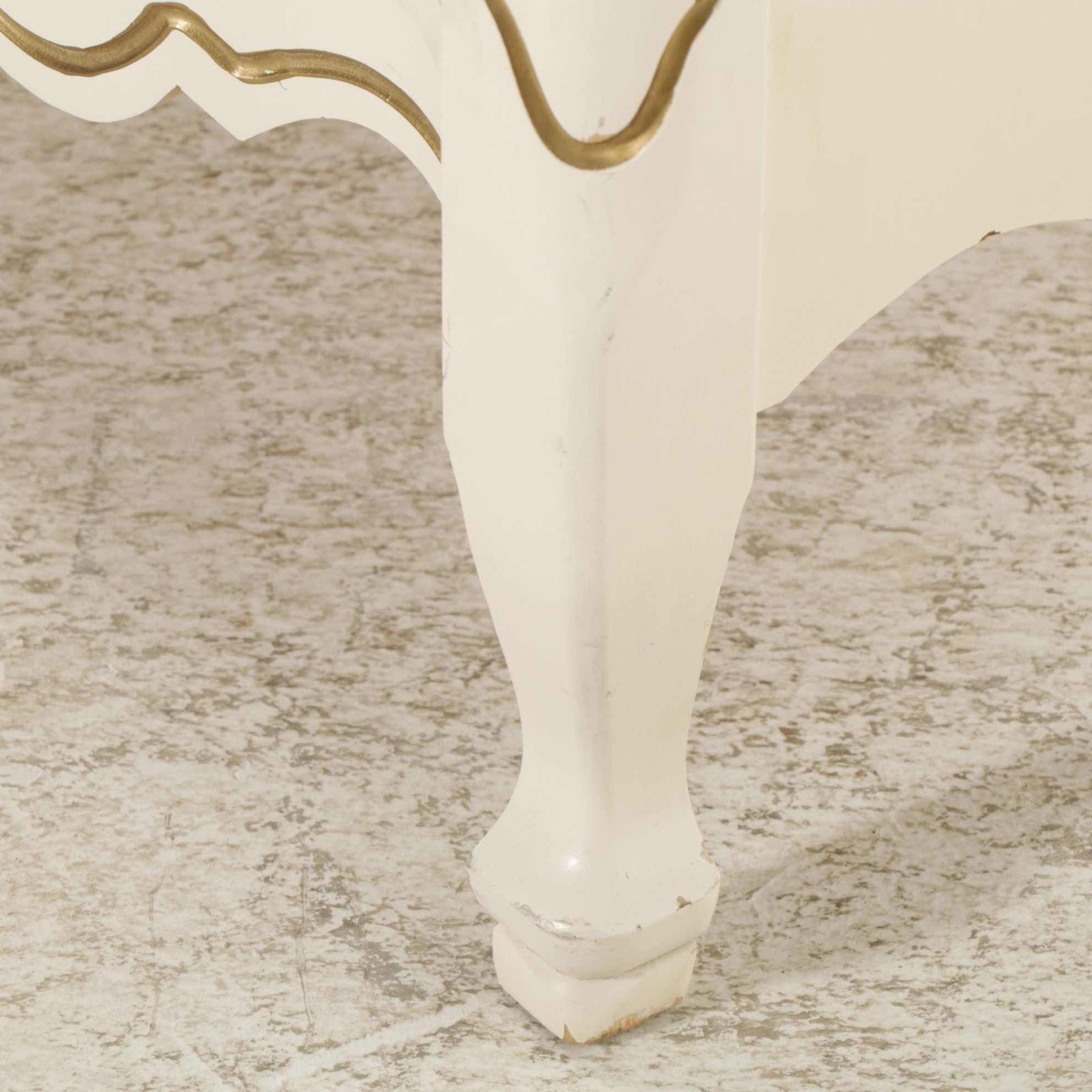 Johnson Carper French Provincial Style Painted Chest of Drawers, Mid-20th C