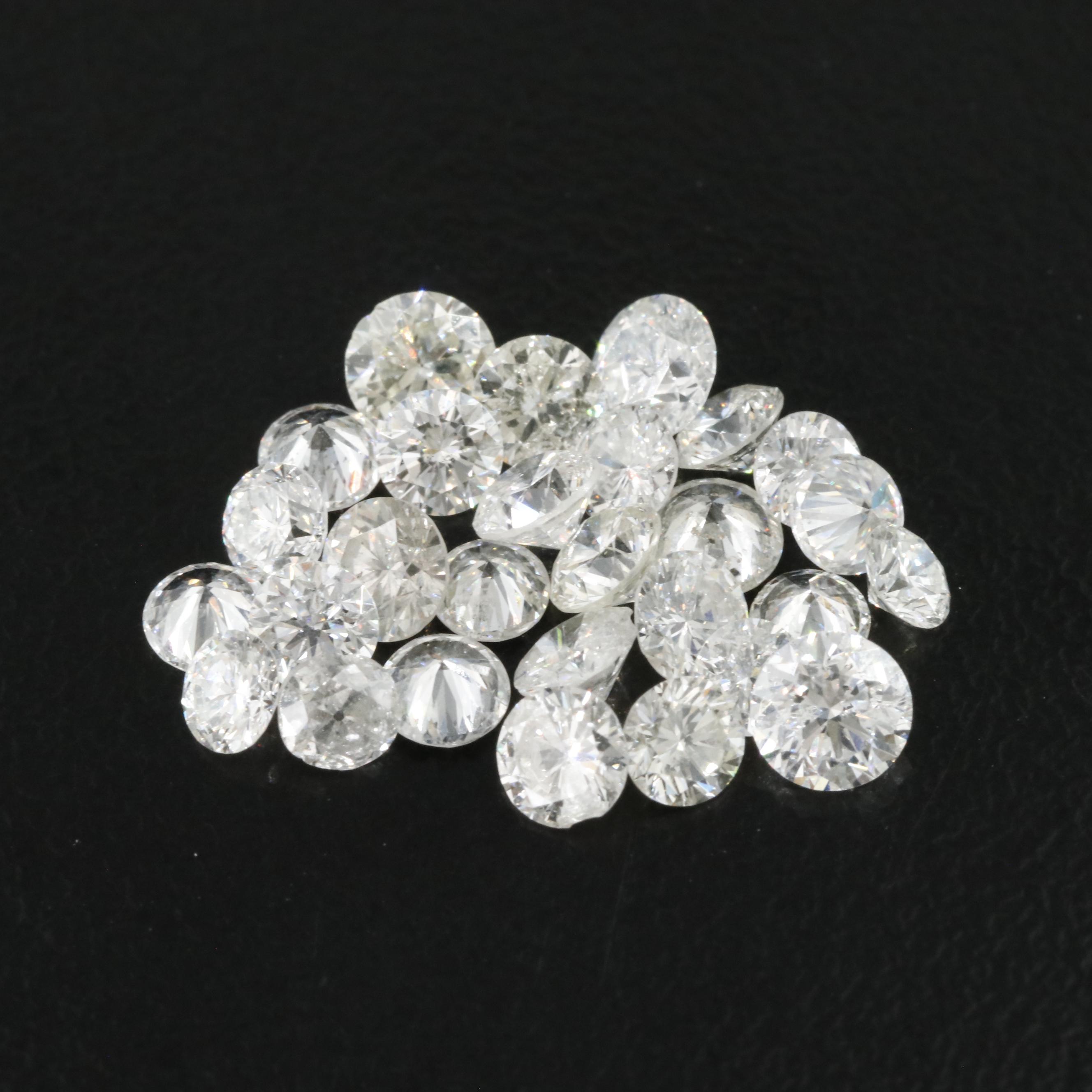 Loose 4.73 CTW Diamonds