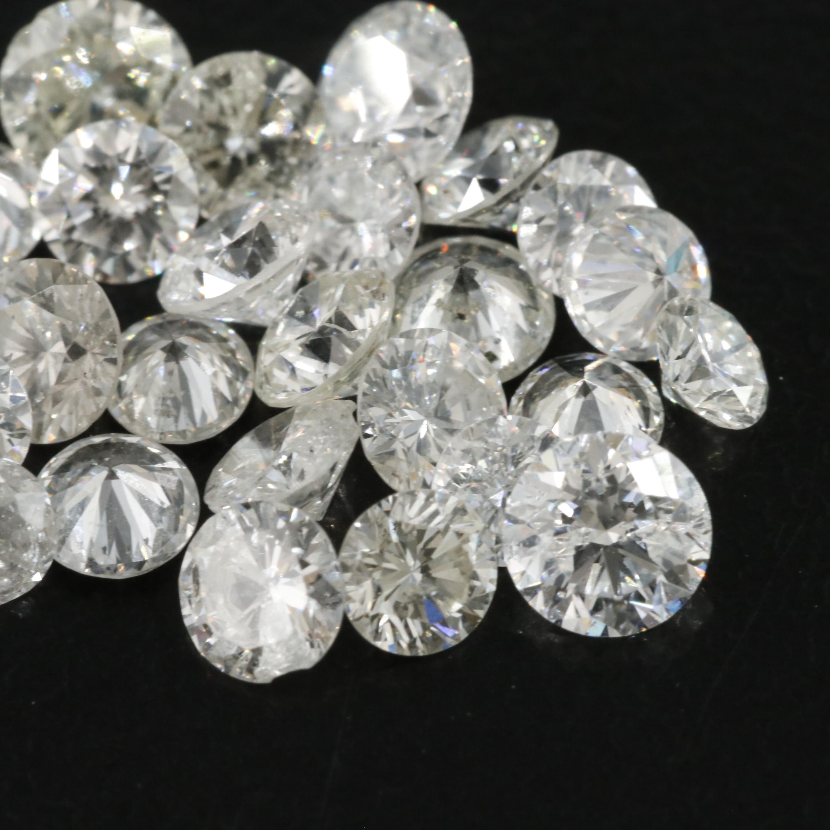 Loose 4.73 CTW Diamonds