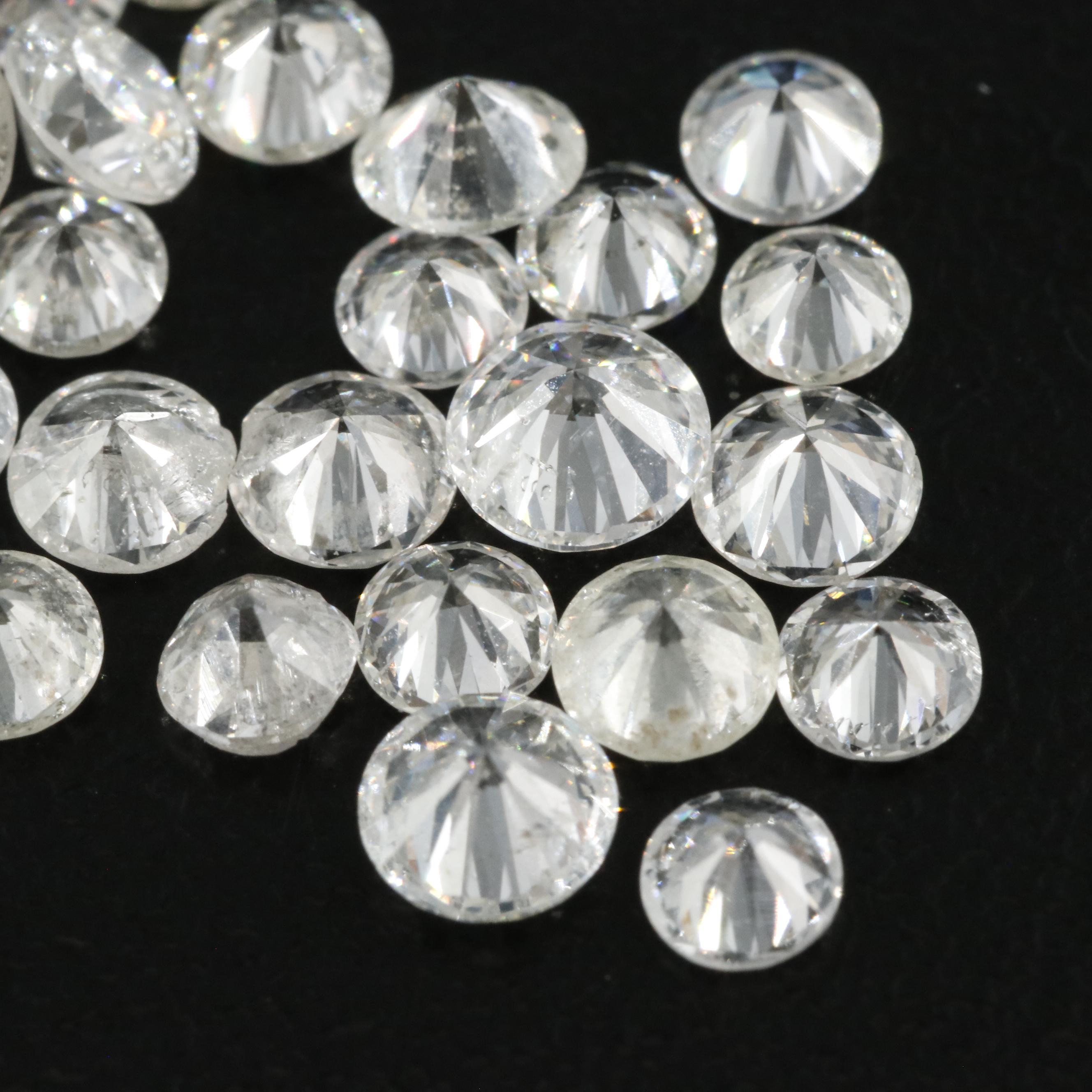 Loose 4.73 CTW Diamonds
