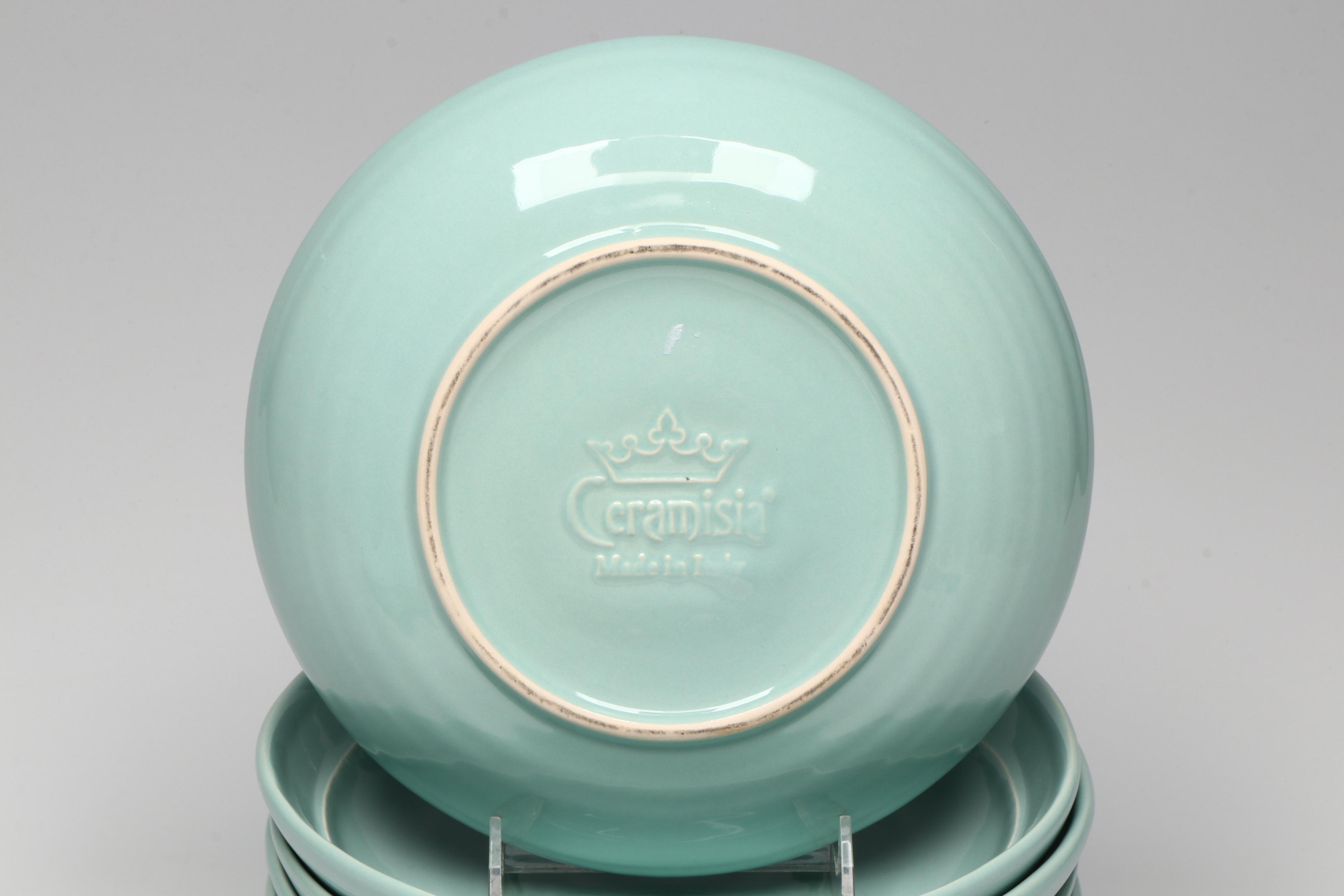 Primagera and Ceramisia Ceramic Plates with Other Ceramic Dinnerware