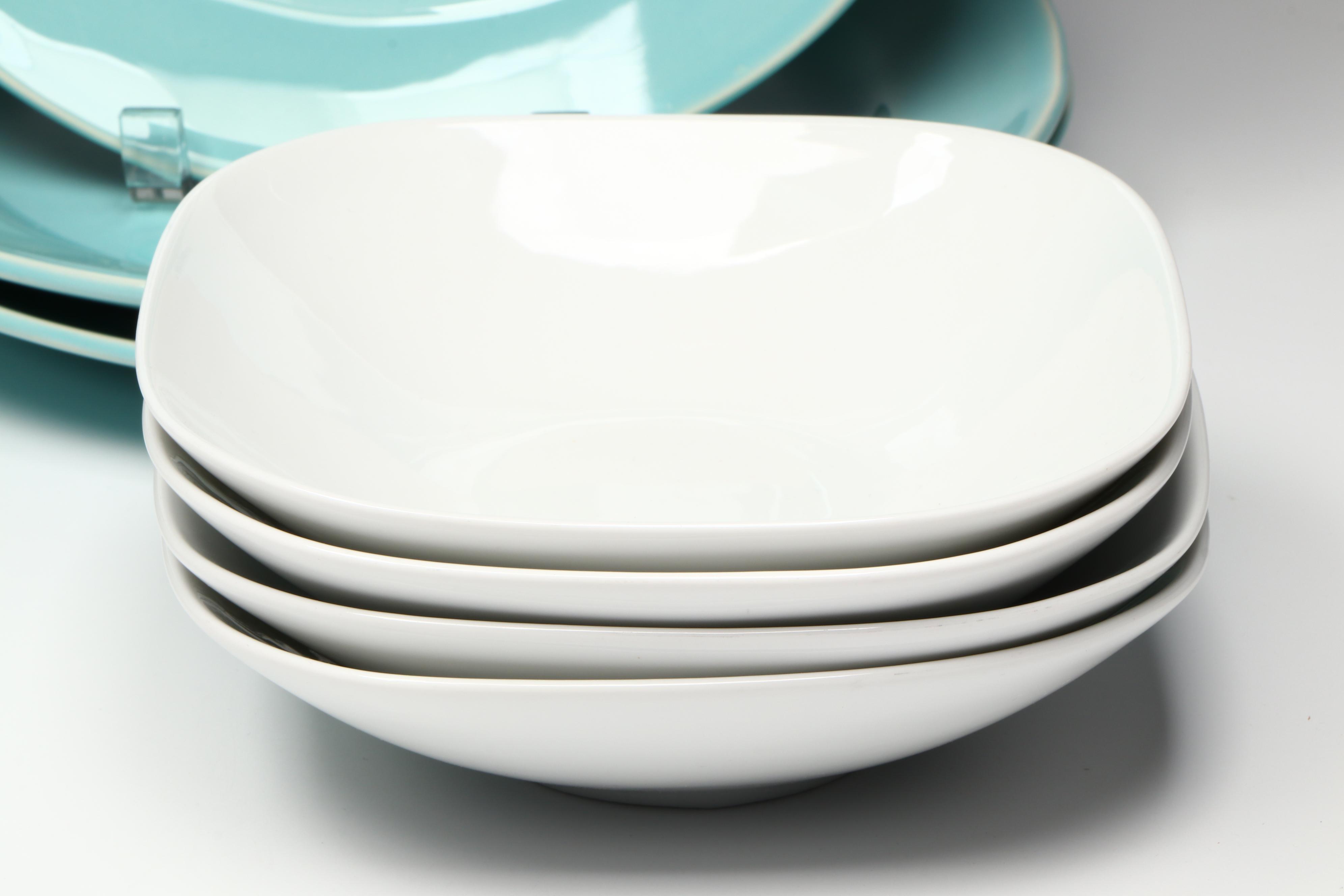 Primagera and Ceramisia Ceramic Plates with Other Ceramic Dinnerware