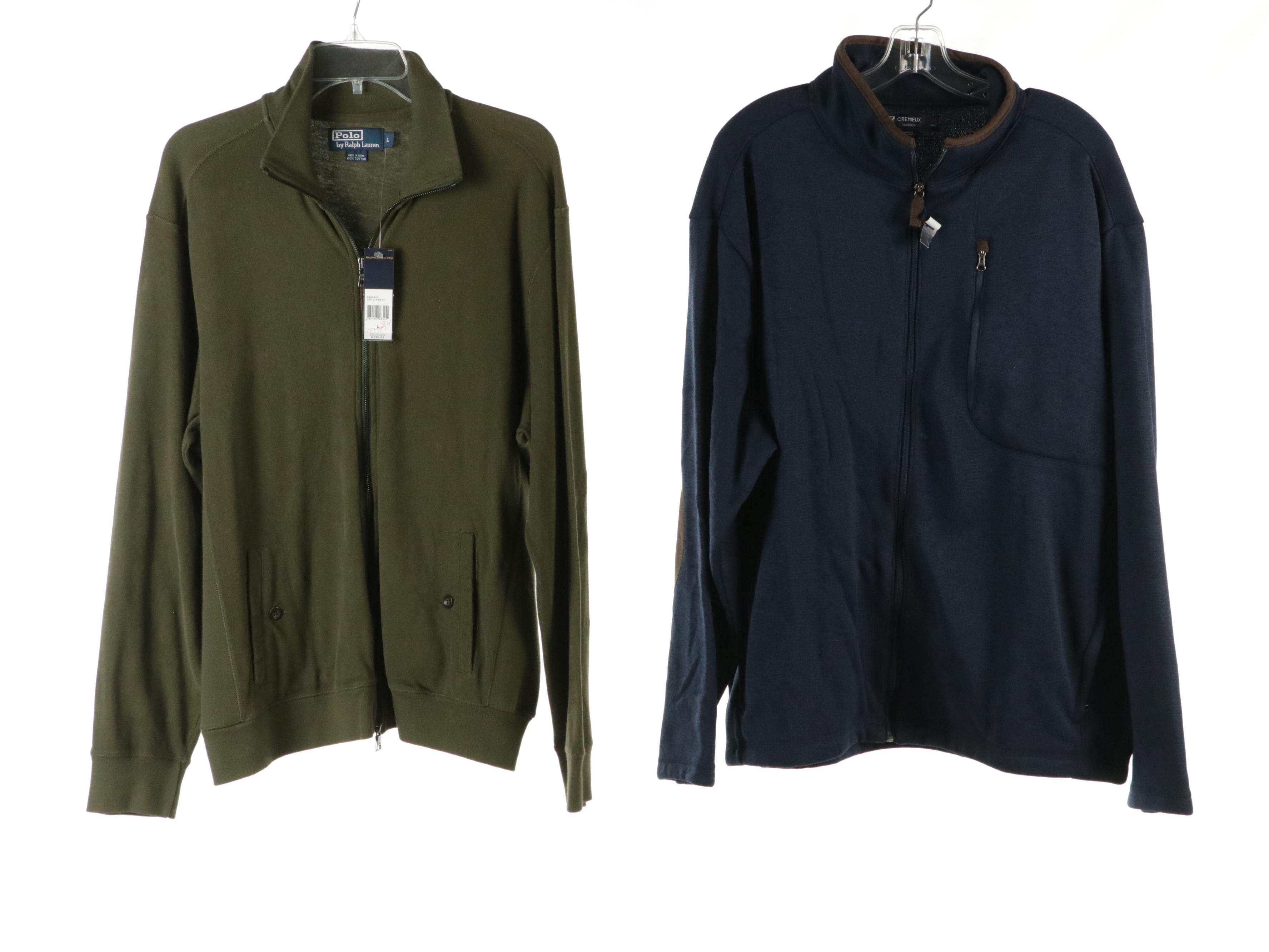 Men's Orvis Wool Quarter-Zips, Polo Ralph Lauren Zip-Jacket and More