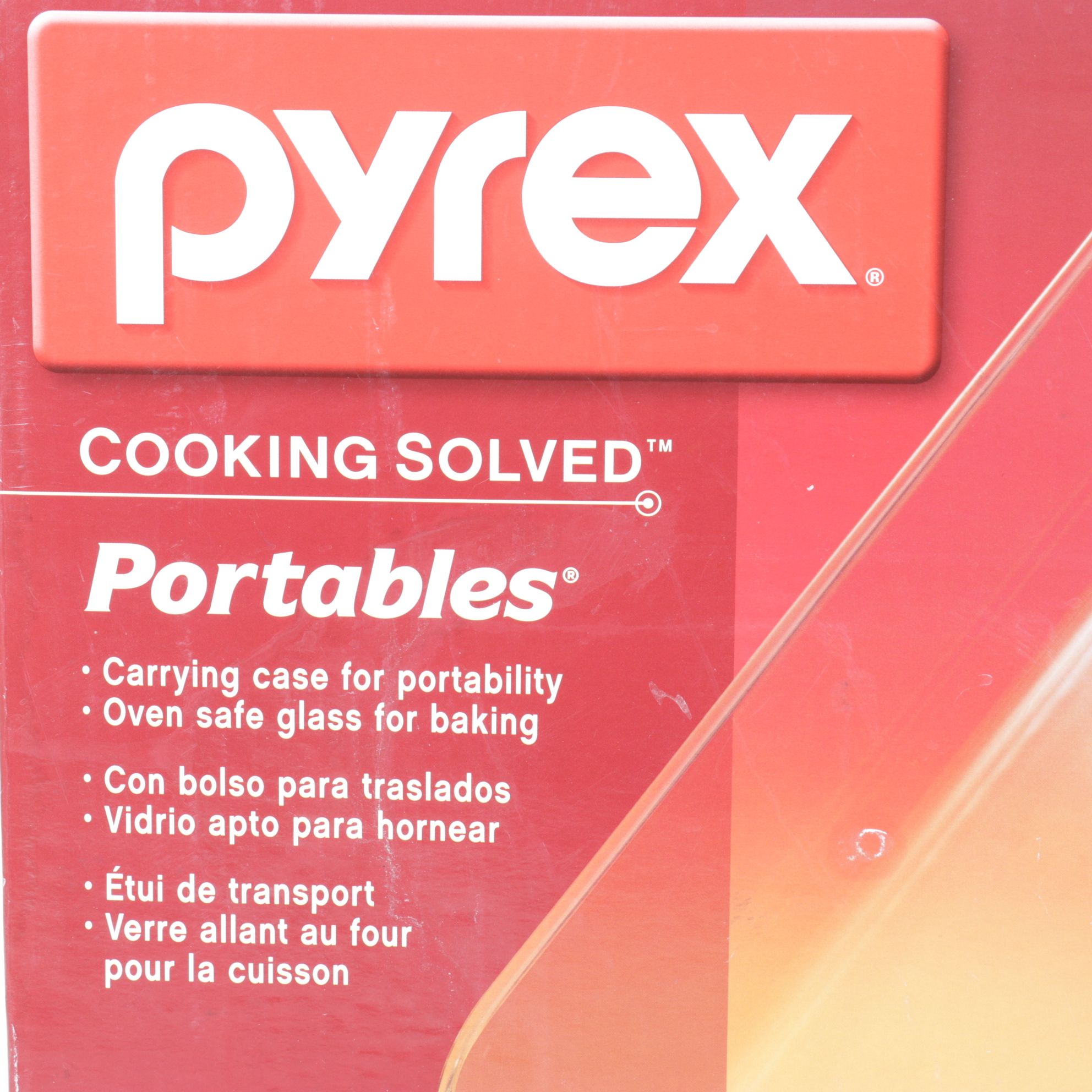 Pyrex Nine Piece Bakeware Set with Carrying Case