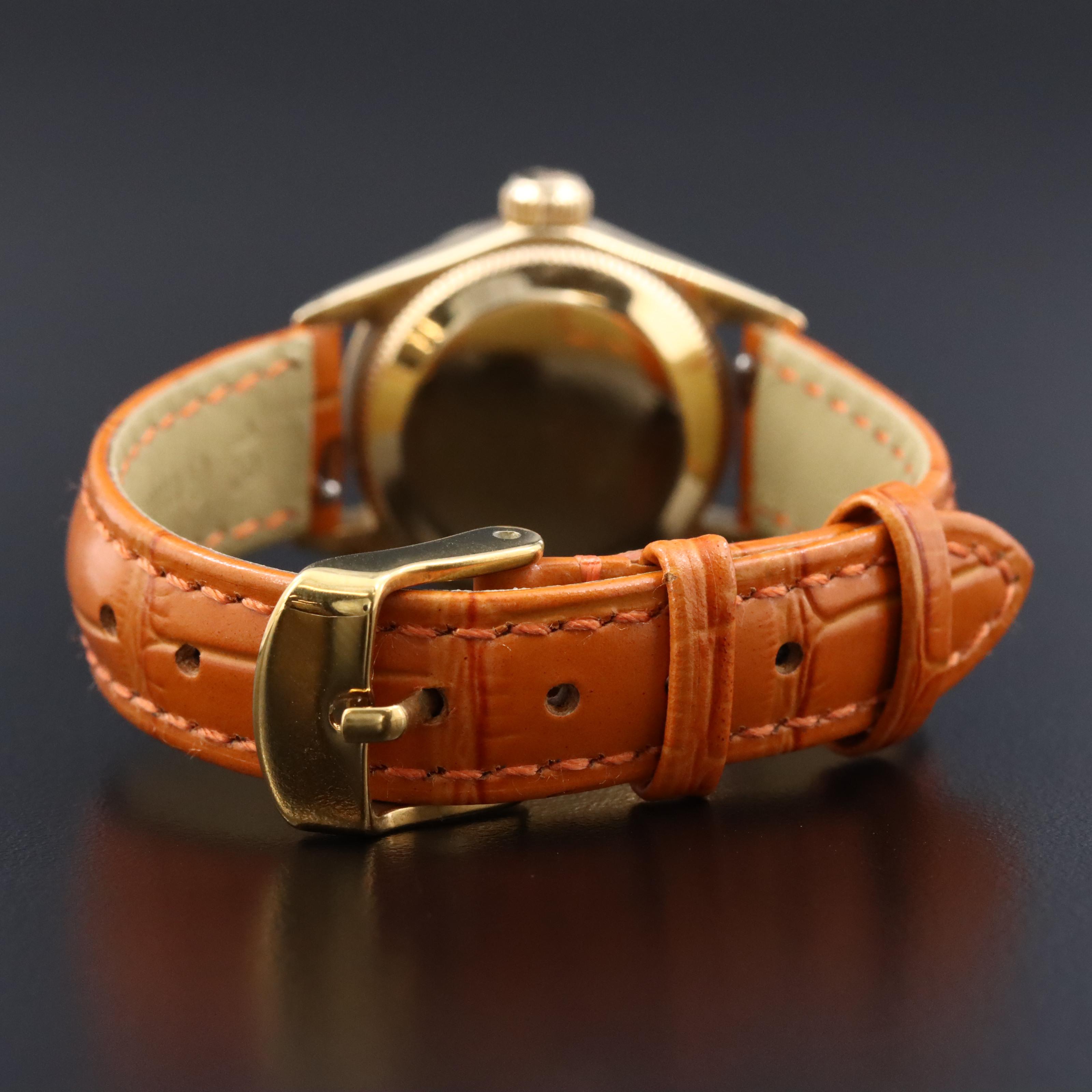 Rolex Datejust 6516 18K Gold Vintage Watch c.1966