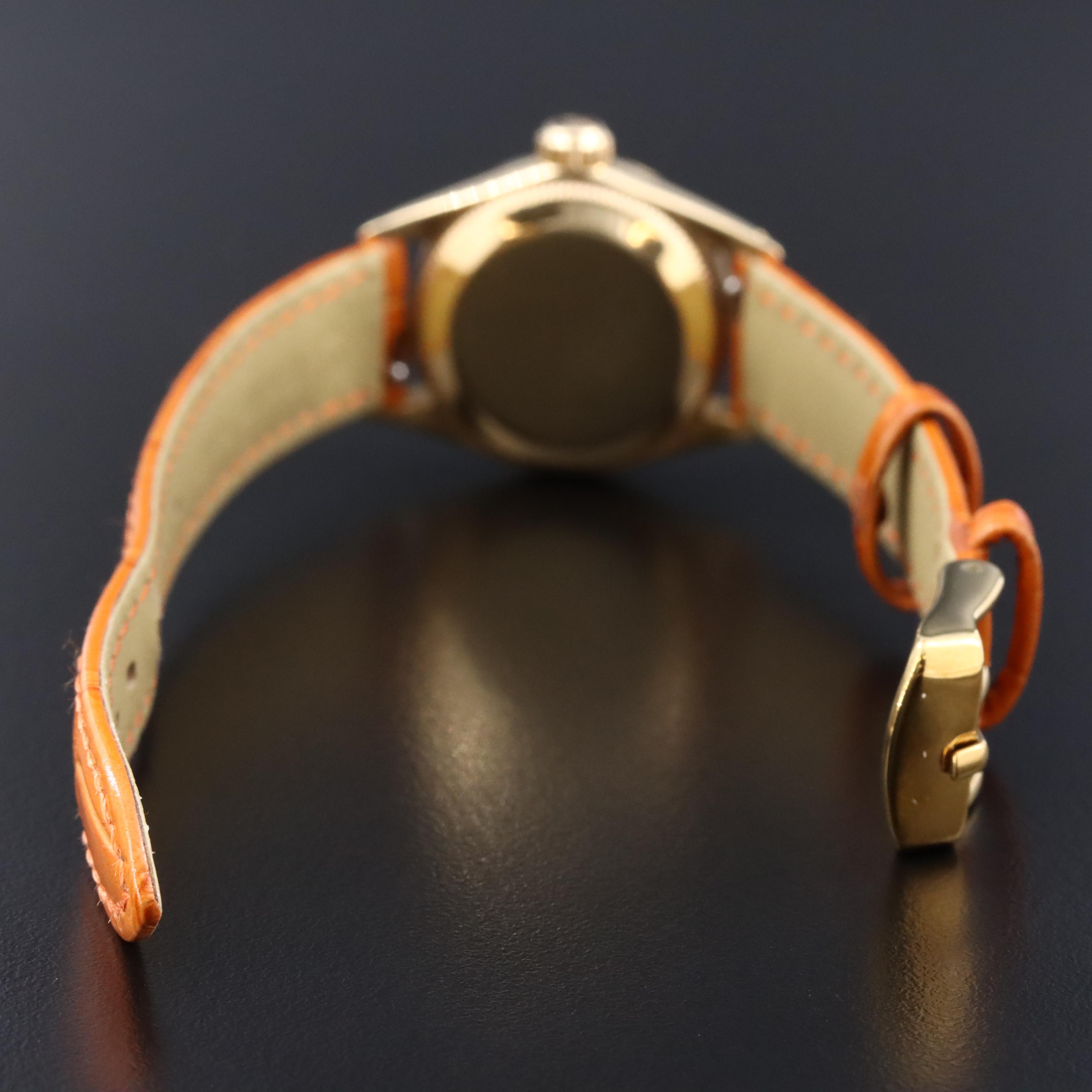 Rolex Datejust 6516 18K Gold Vintage Watch c.1966